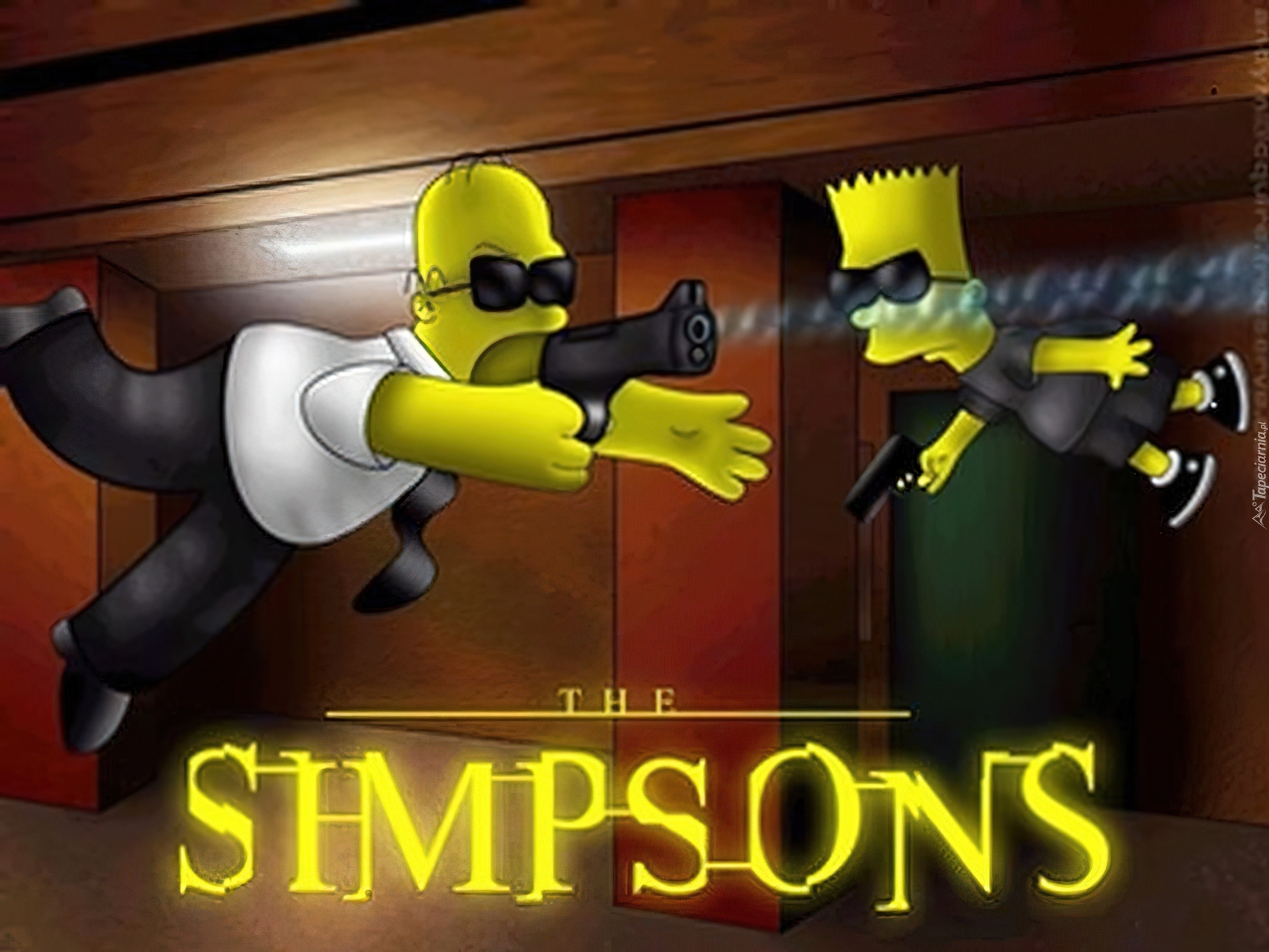 The Simpsons, Simpsonowie, Bart, Tata
