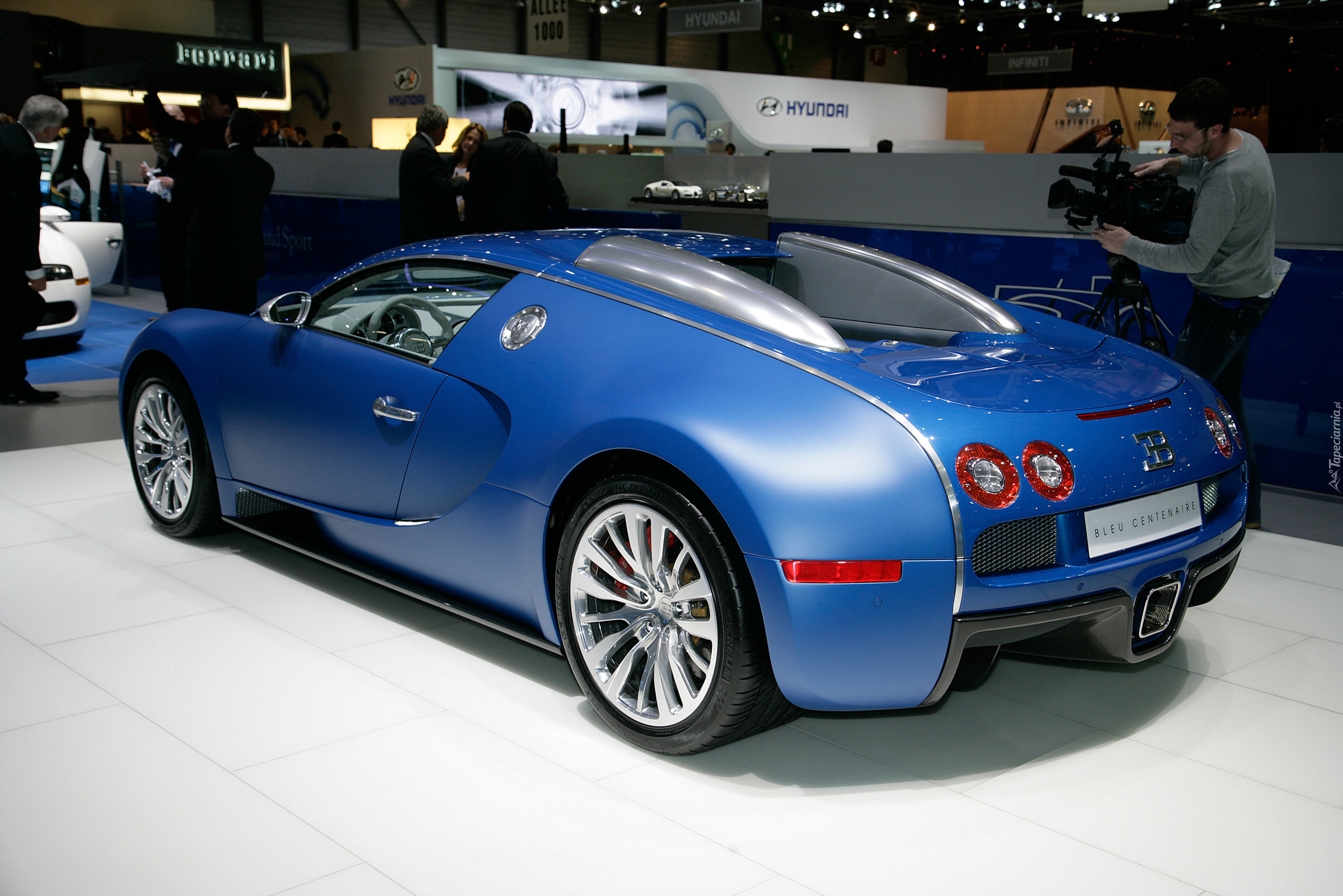 Prezentacja, Bugatti Veyron Bleu Centenaire