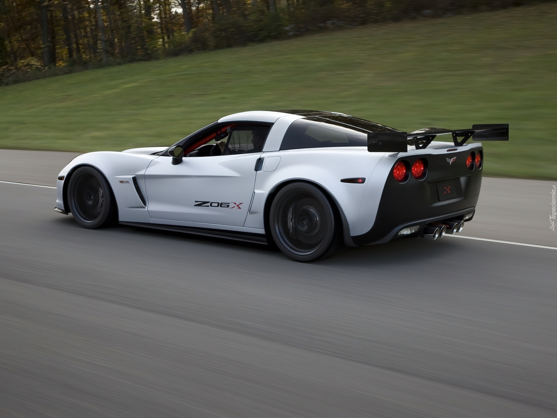 Chevrolet Corvette Z06X, Jazda, Testowa