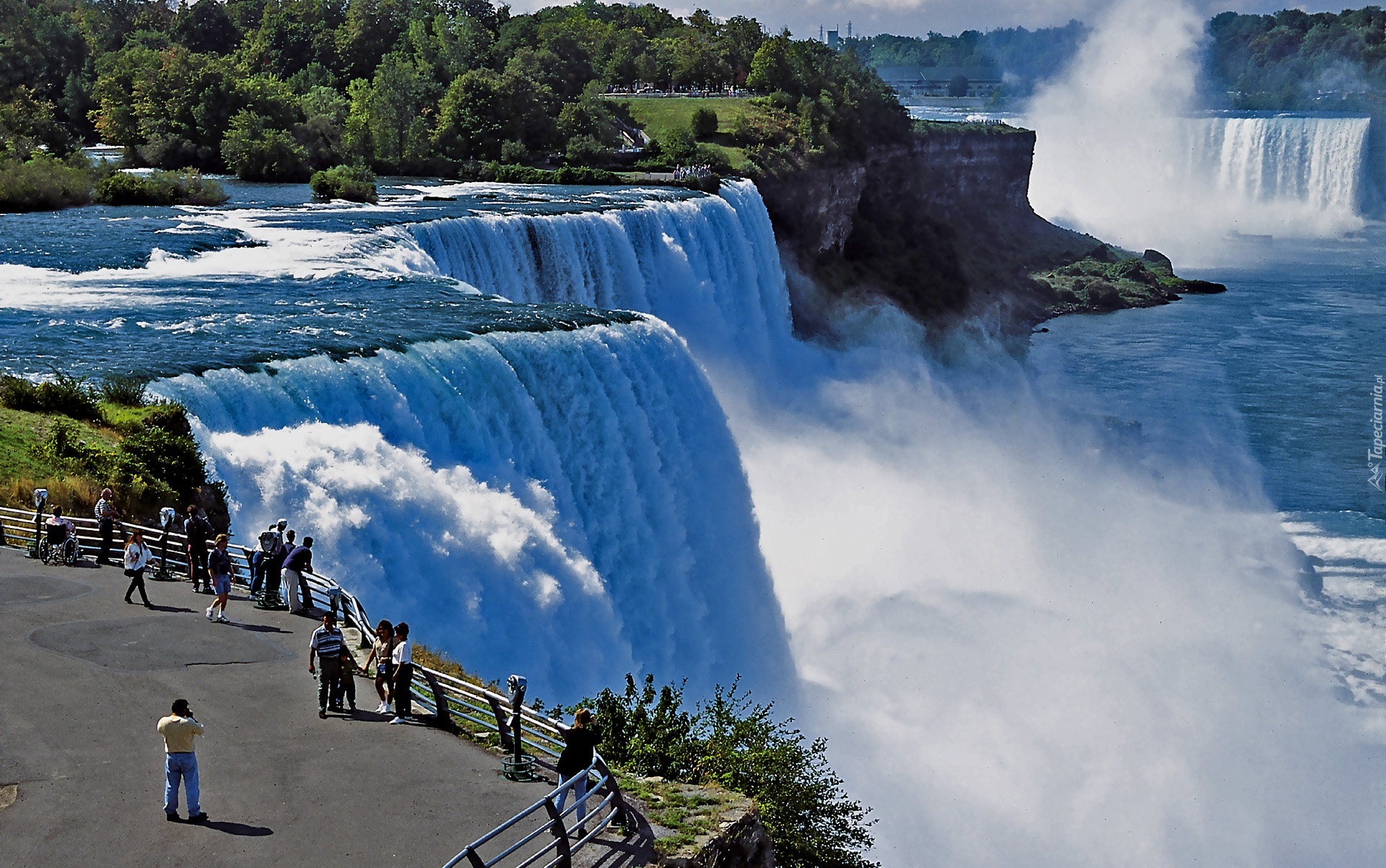 Kanada, Niagara, Falls, Taras, Widokowy