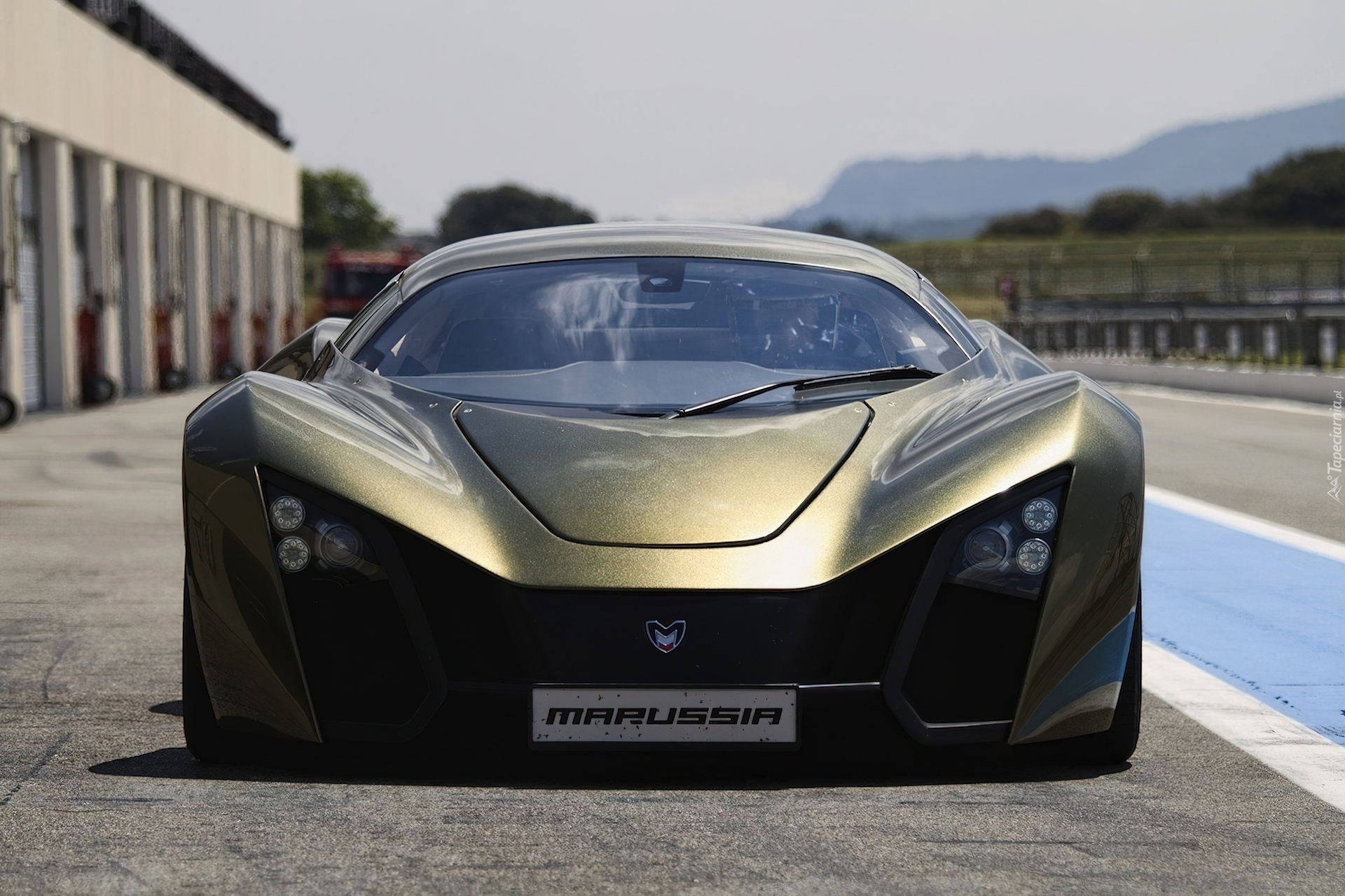 Przód, Marussia B2, Test, Tor