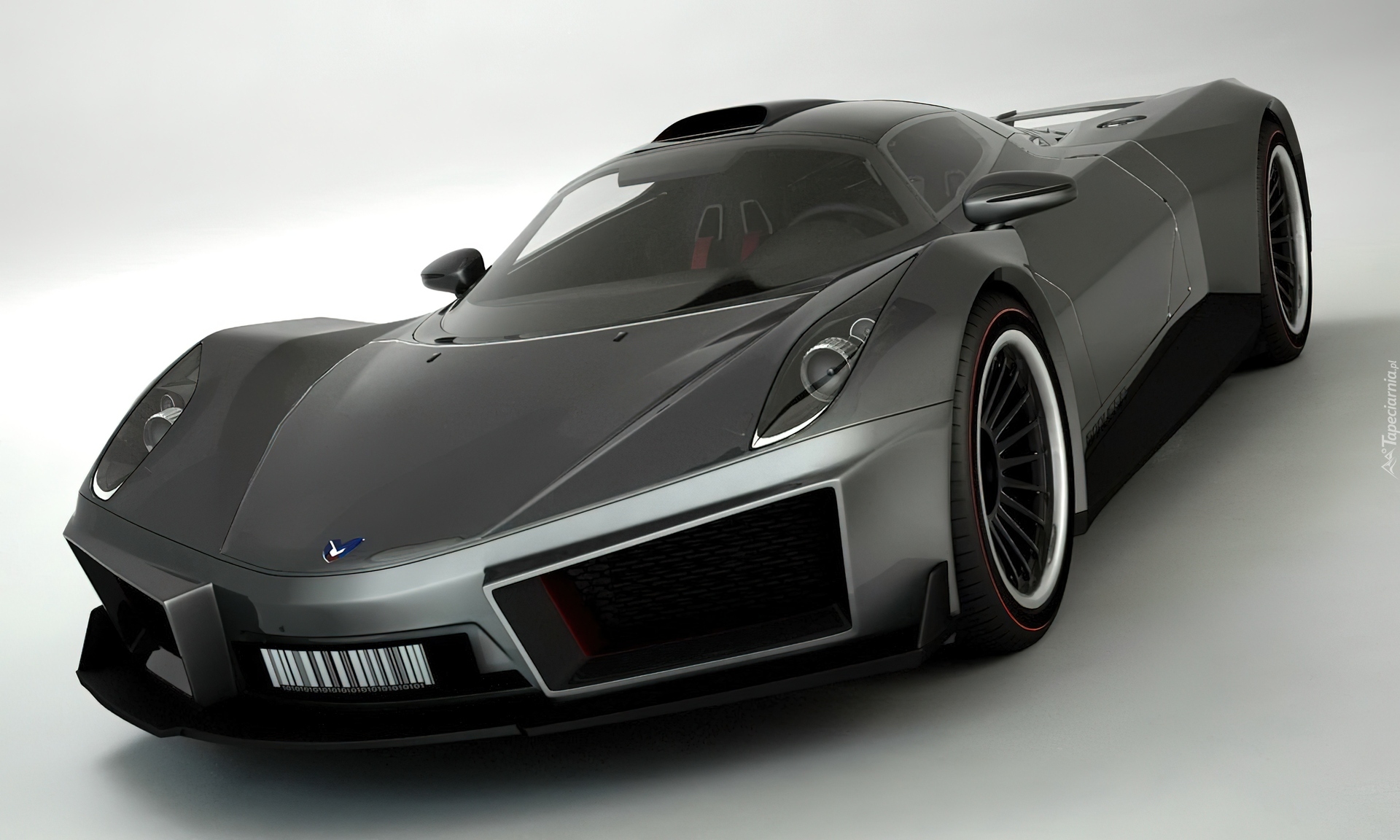 Marussia B1, Czarne, Alufelgi, Wlot, Powietrza