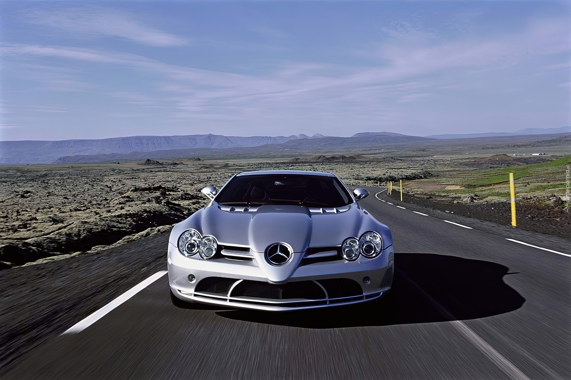 Przód, Mercedes SLR