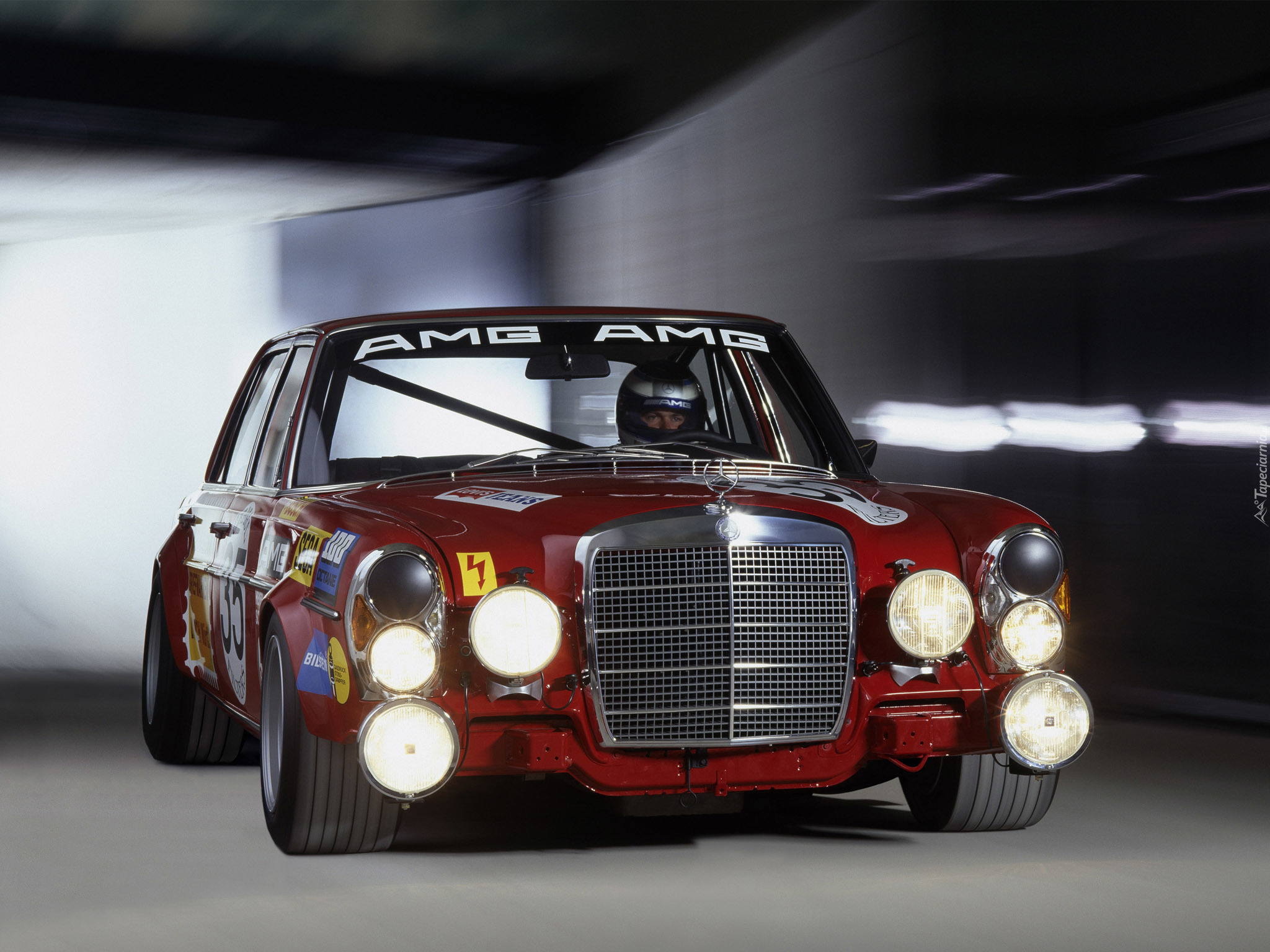 Mercedes 300 SEL, Halogeny