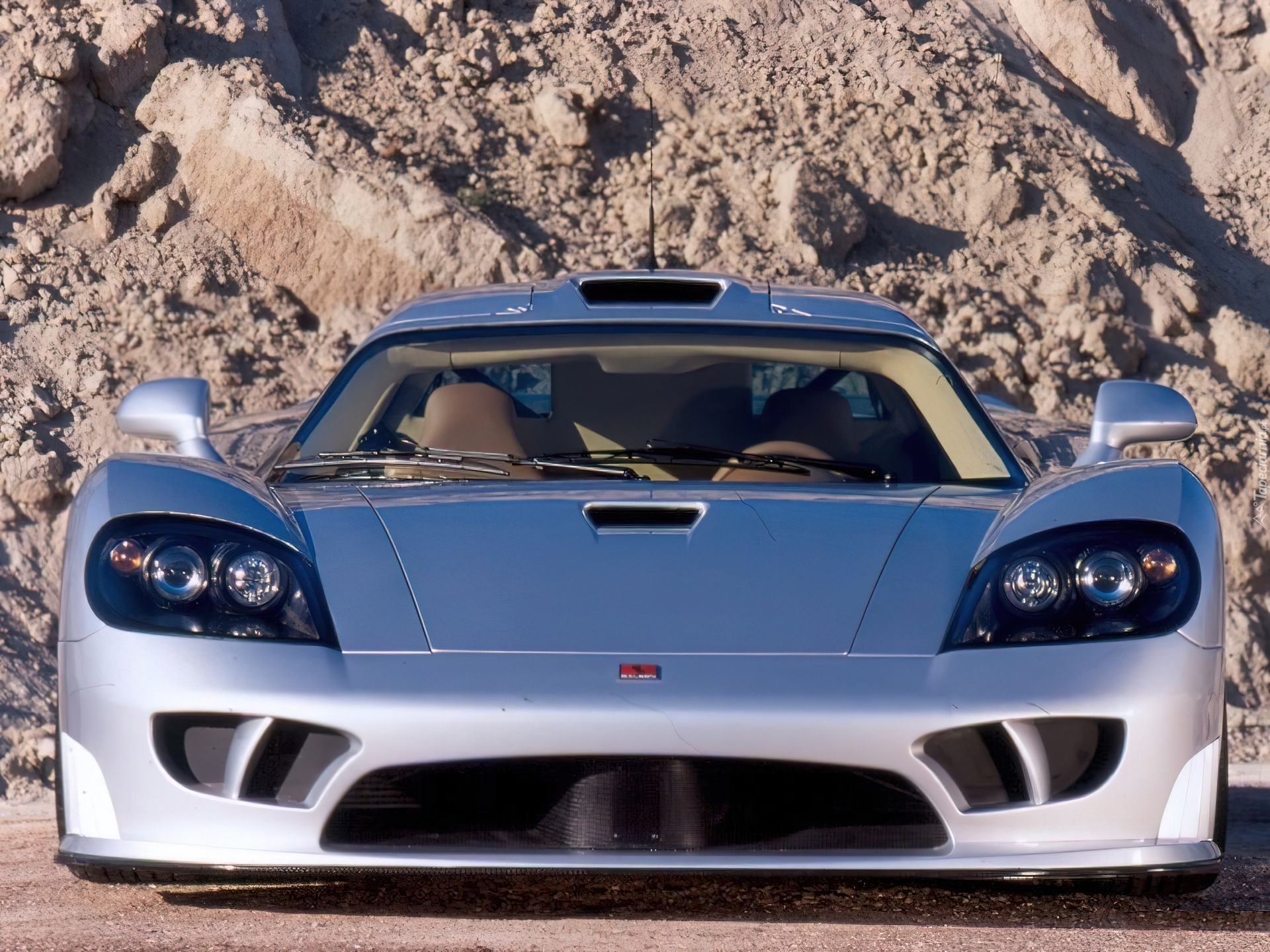 Przód, Saleen S7, Reflektory