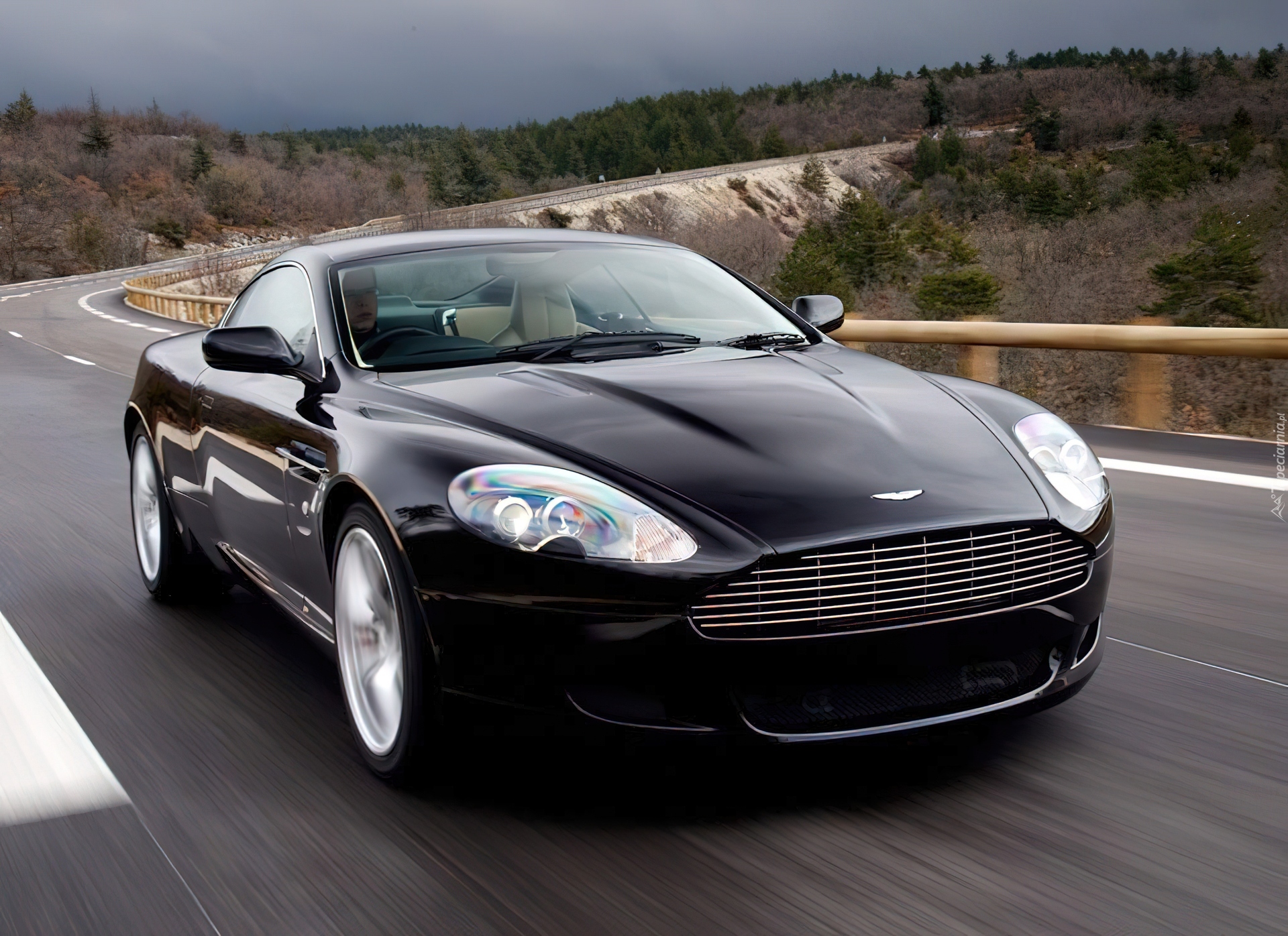 Aston Martin DB9, Maska, Grill, Zderzak