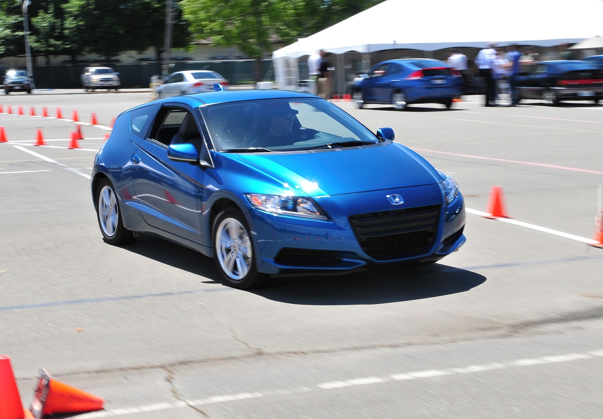 Honda CR-Z, Test, Pachołki