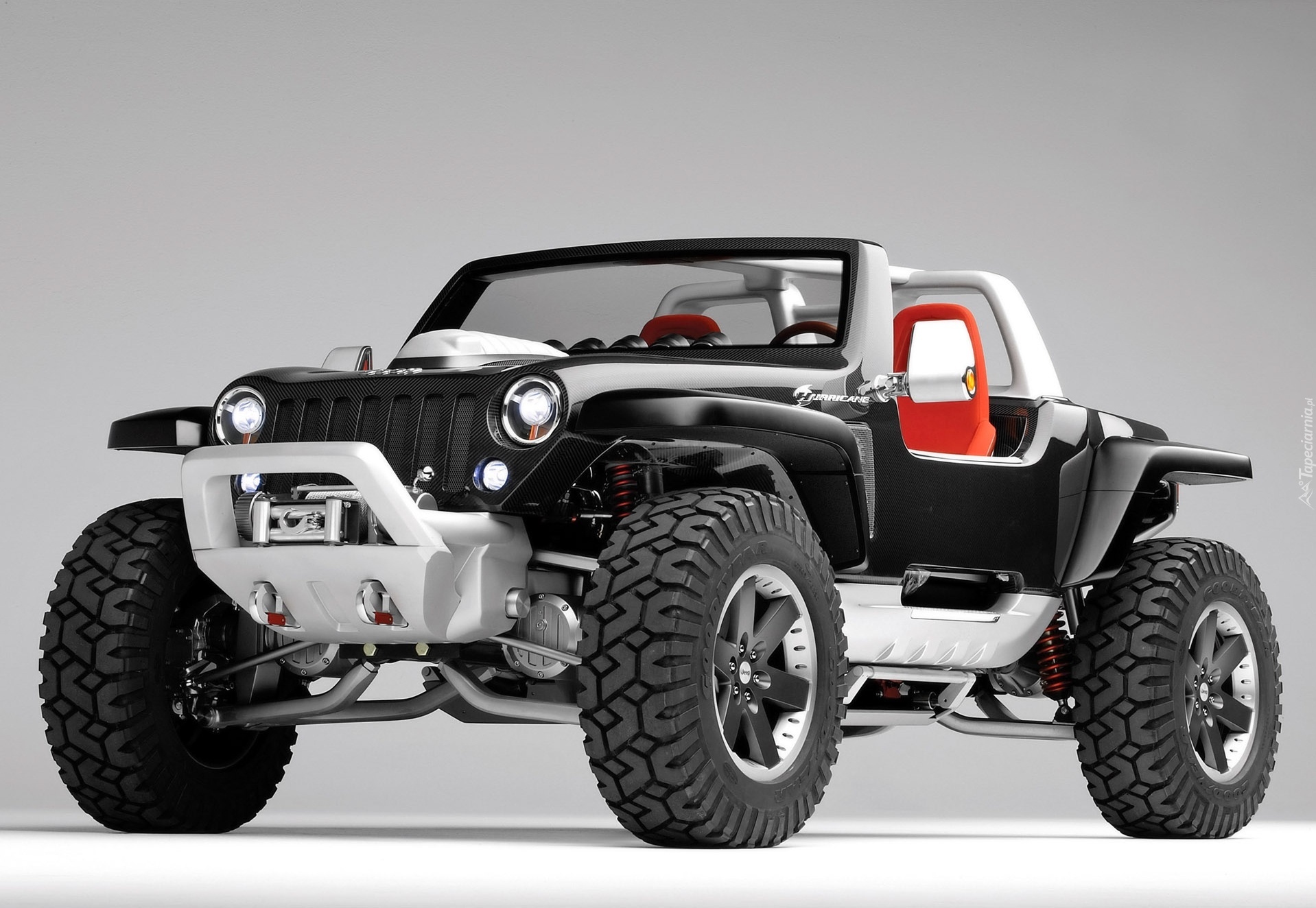 Jeep Hurricane, Zawieszenie, 4x4