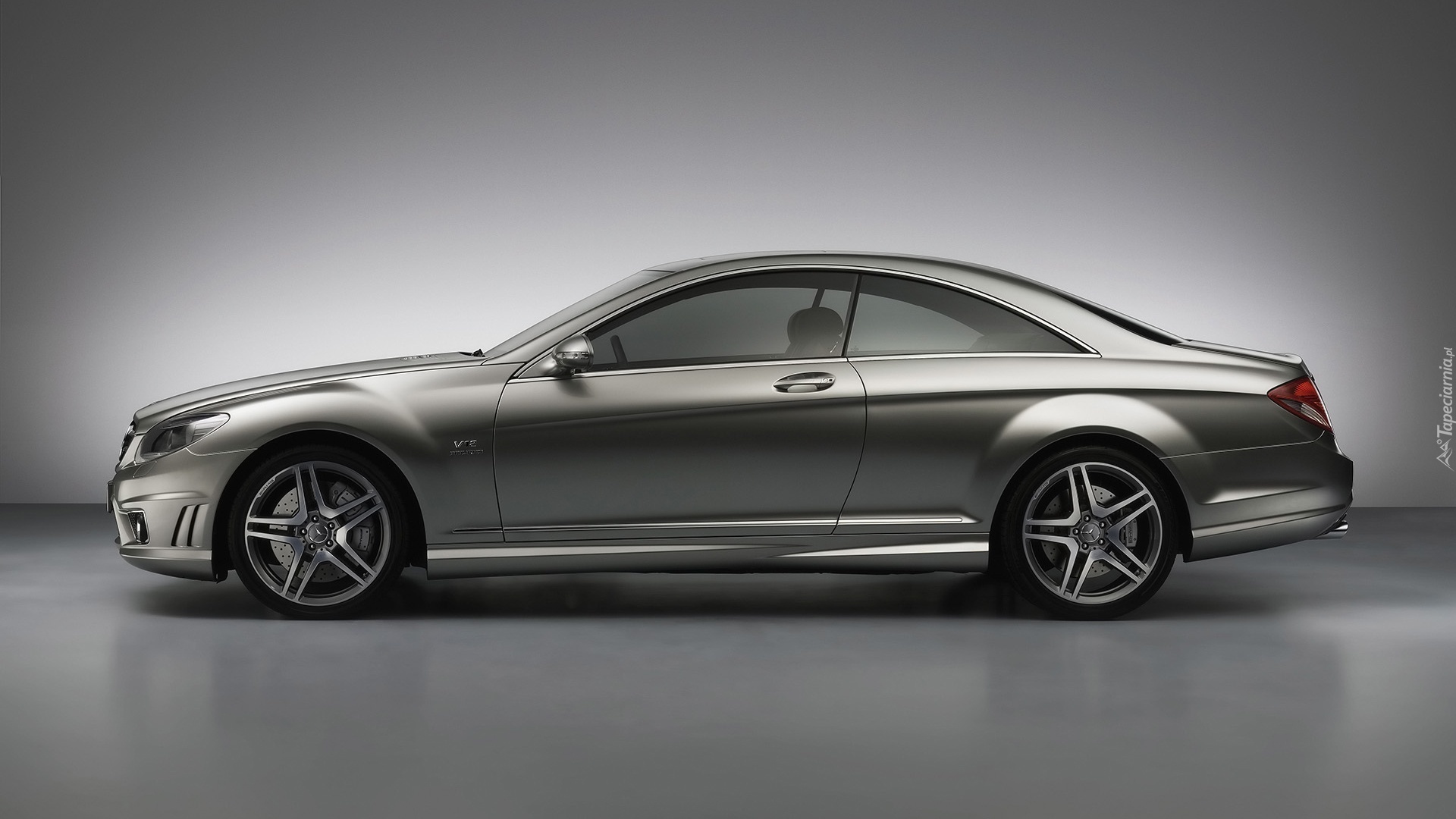 Srebrny, Mercedes E-klasa, Coupe