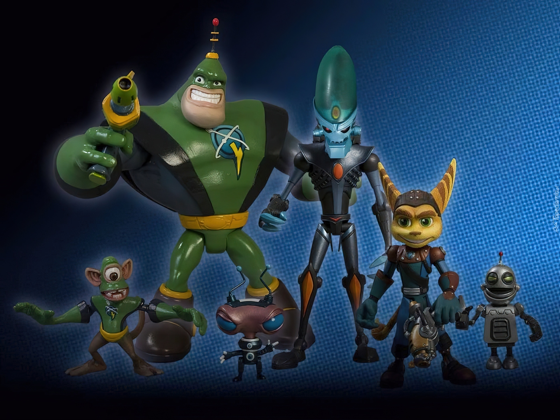 Ratchet & Clank, Figurki