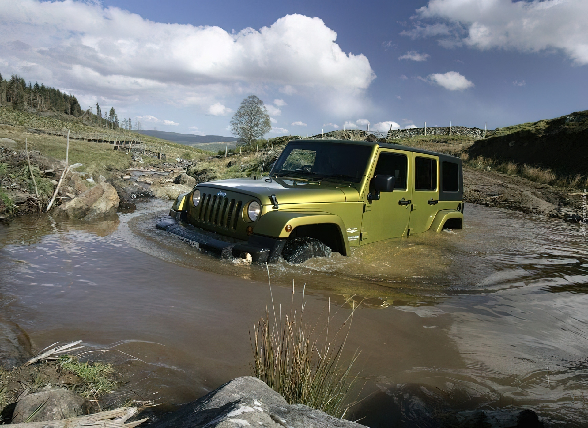 Jeep Wrangler, Jazda, Terenowa