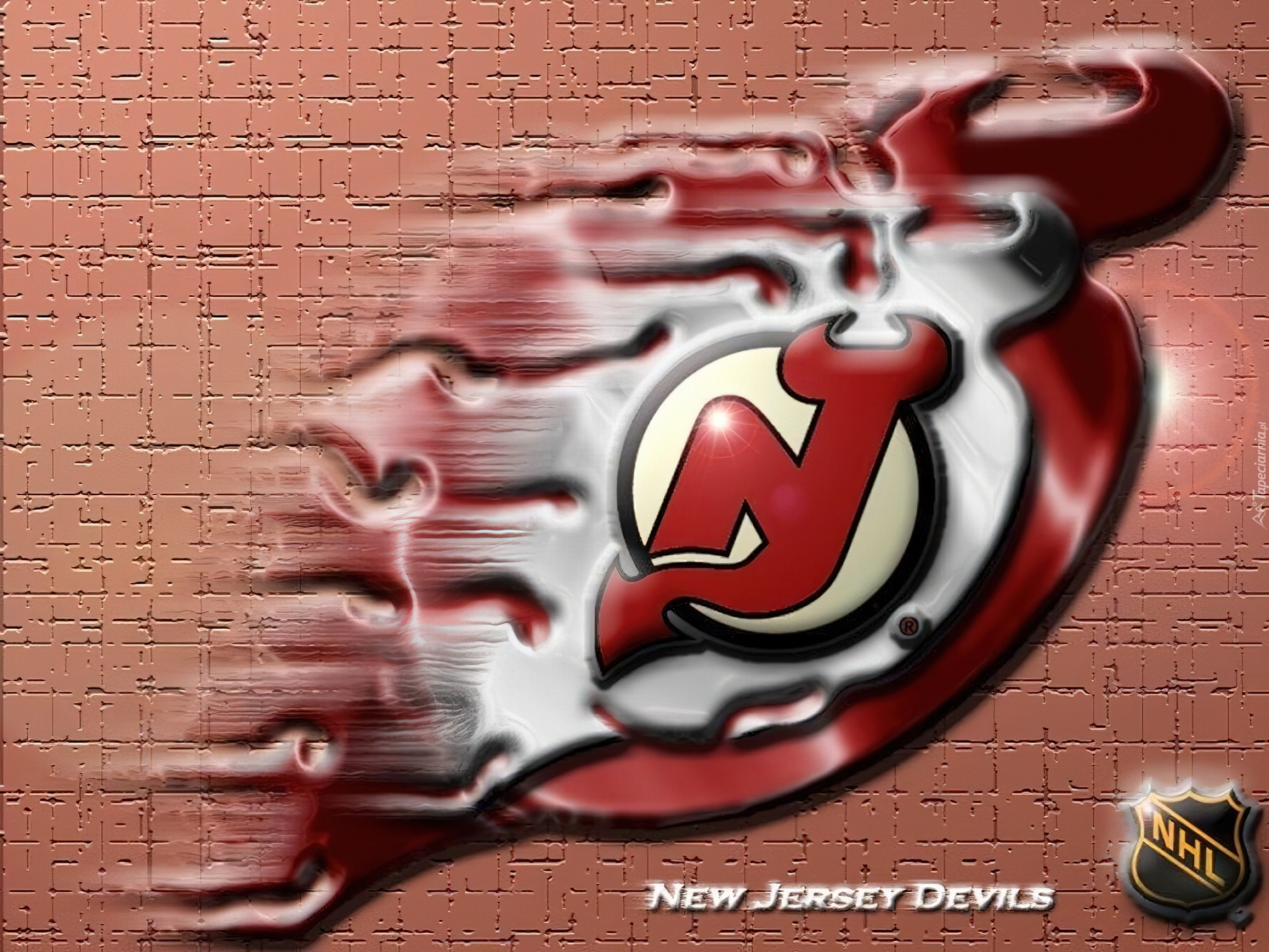 Logo, Drużyny, NHL, New Jersey Devils