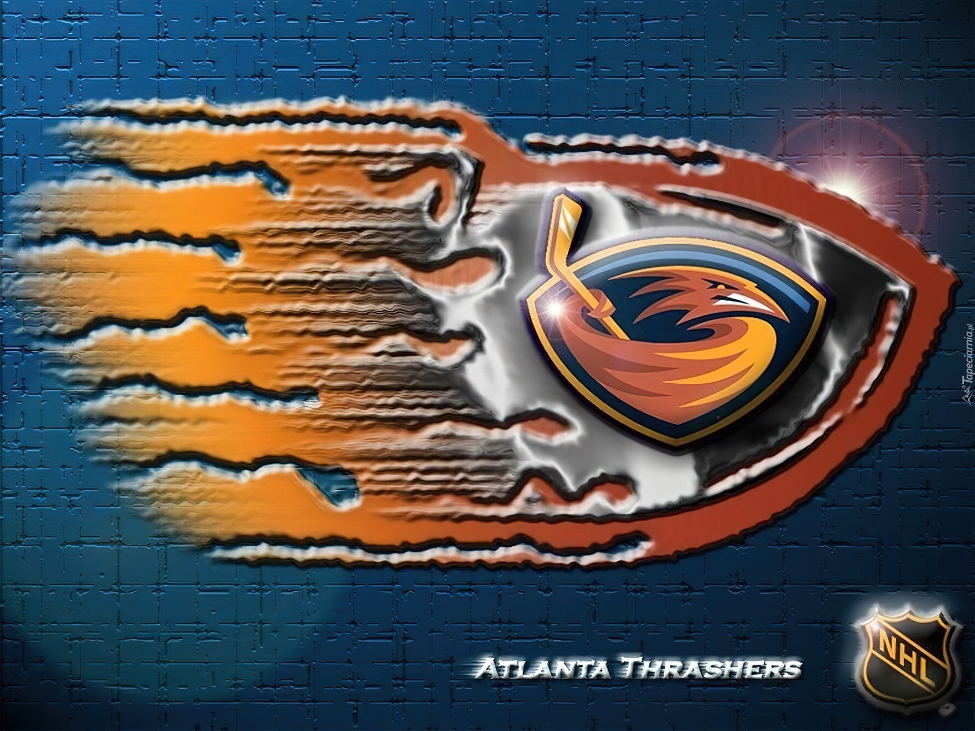 Logo, Drużyny, NHL, Atlanta Thrashers