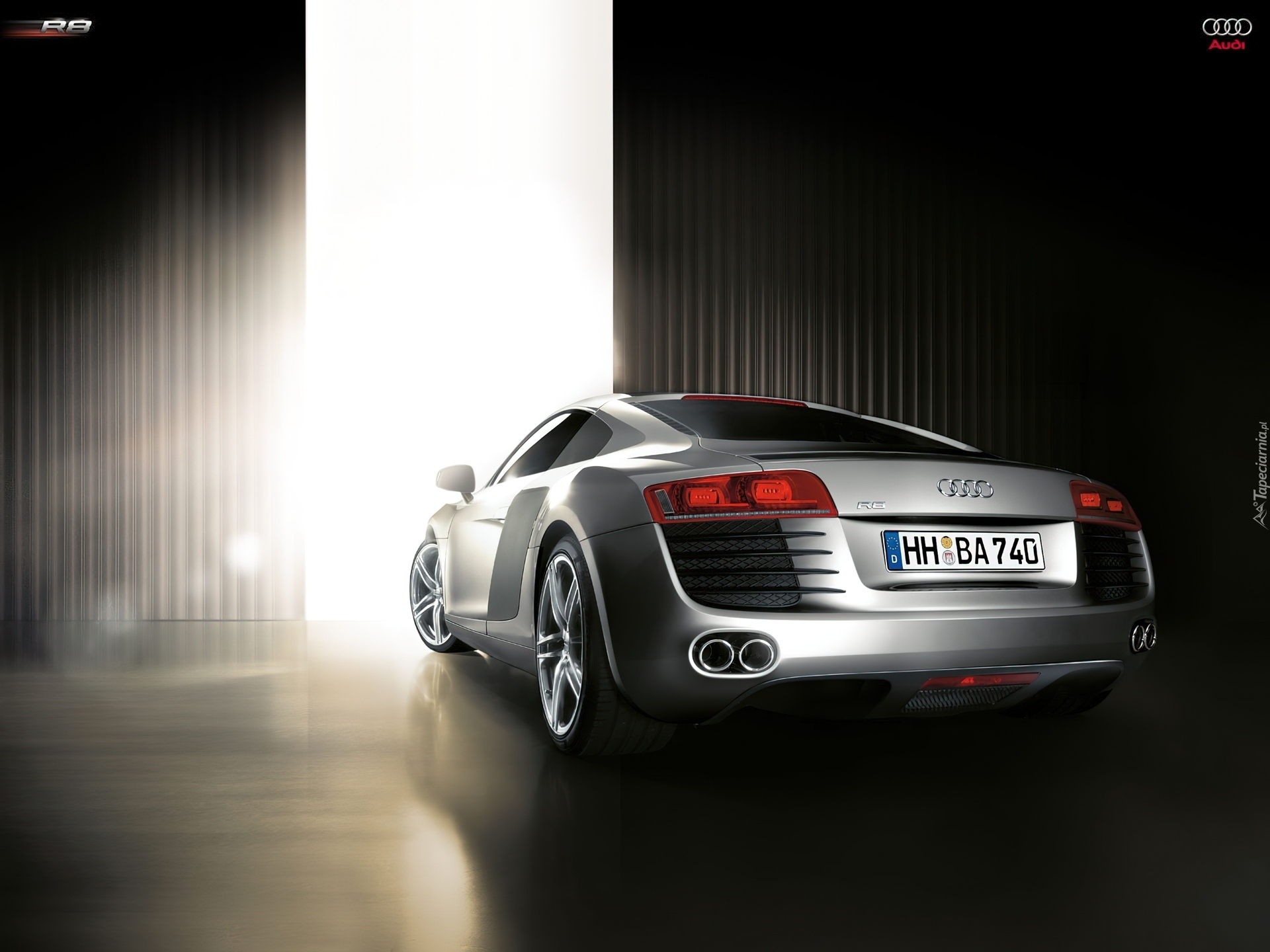 Tył, Audi R8