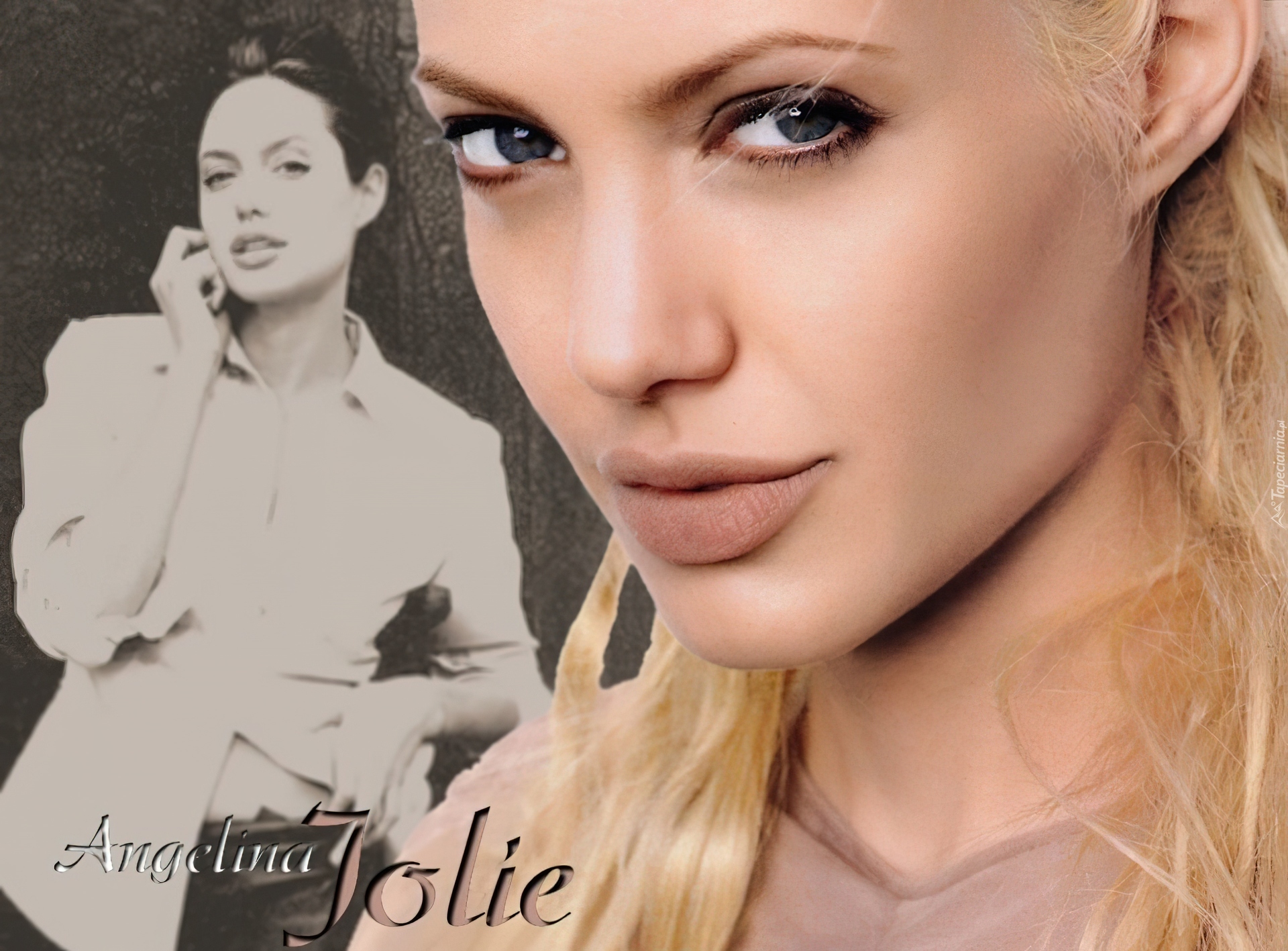 Angelina Jolie, Blond, Włosy