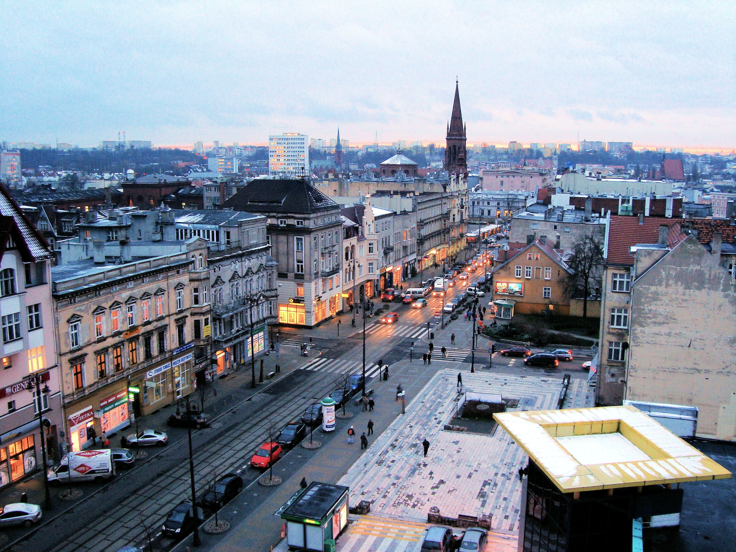 Bydgoszcz, Panorama, Miasta