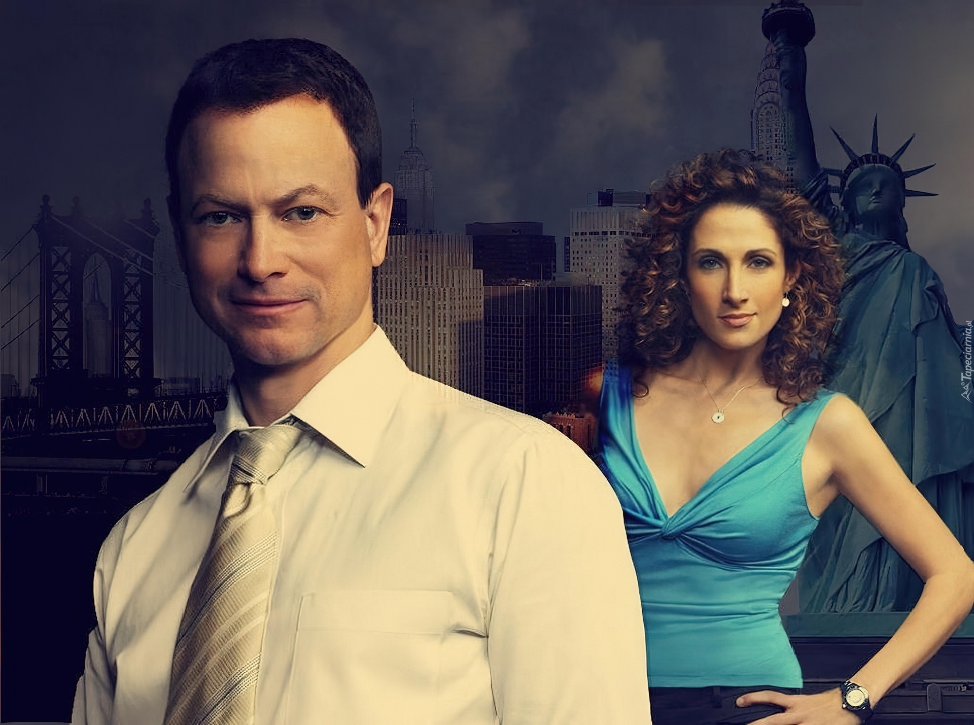 CSI Kryminalne zagadki Nowego Jorku, Melina Kanakaredes, Gary Sinise