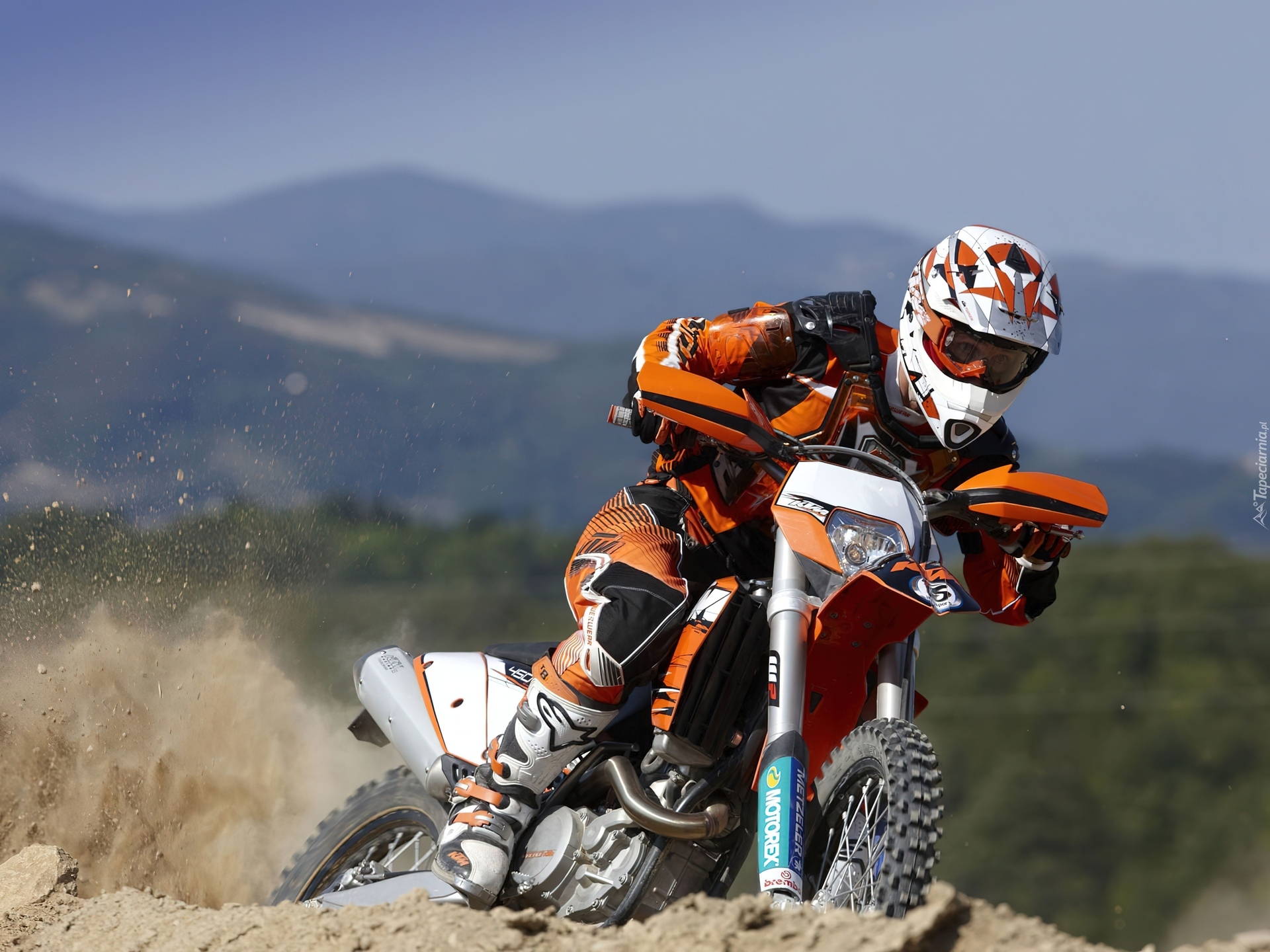 KTM 450 EXC, Zawieszenie