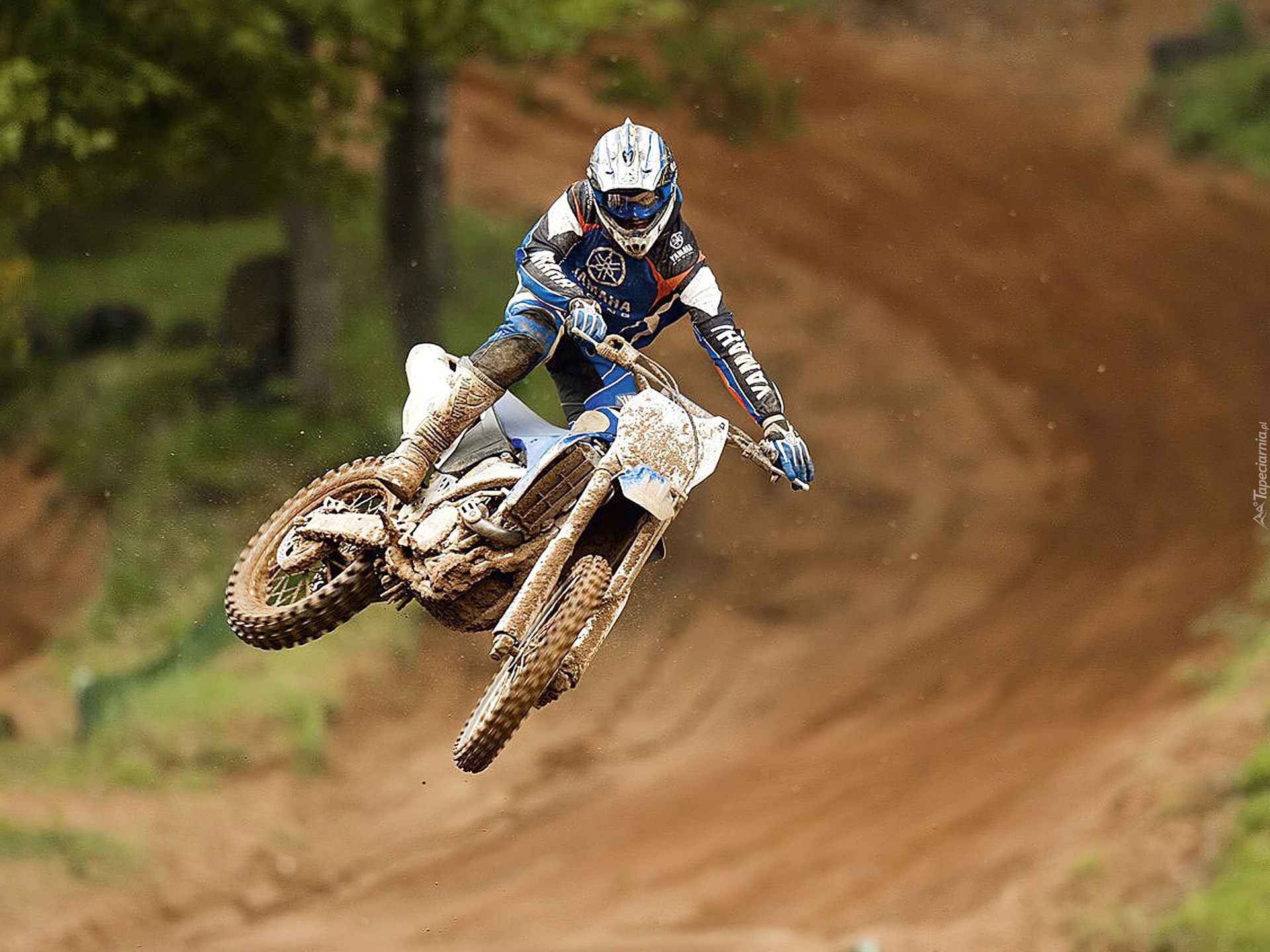 Yamaha WR450F, Błoto, Tor