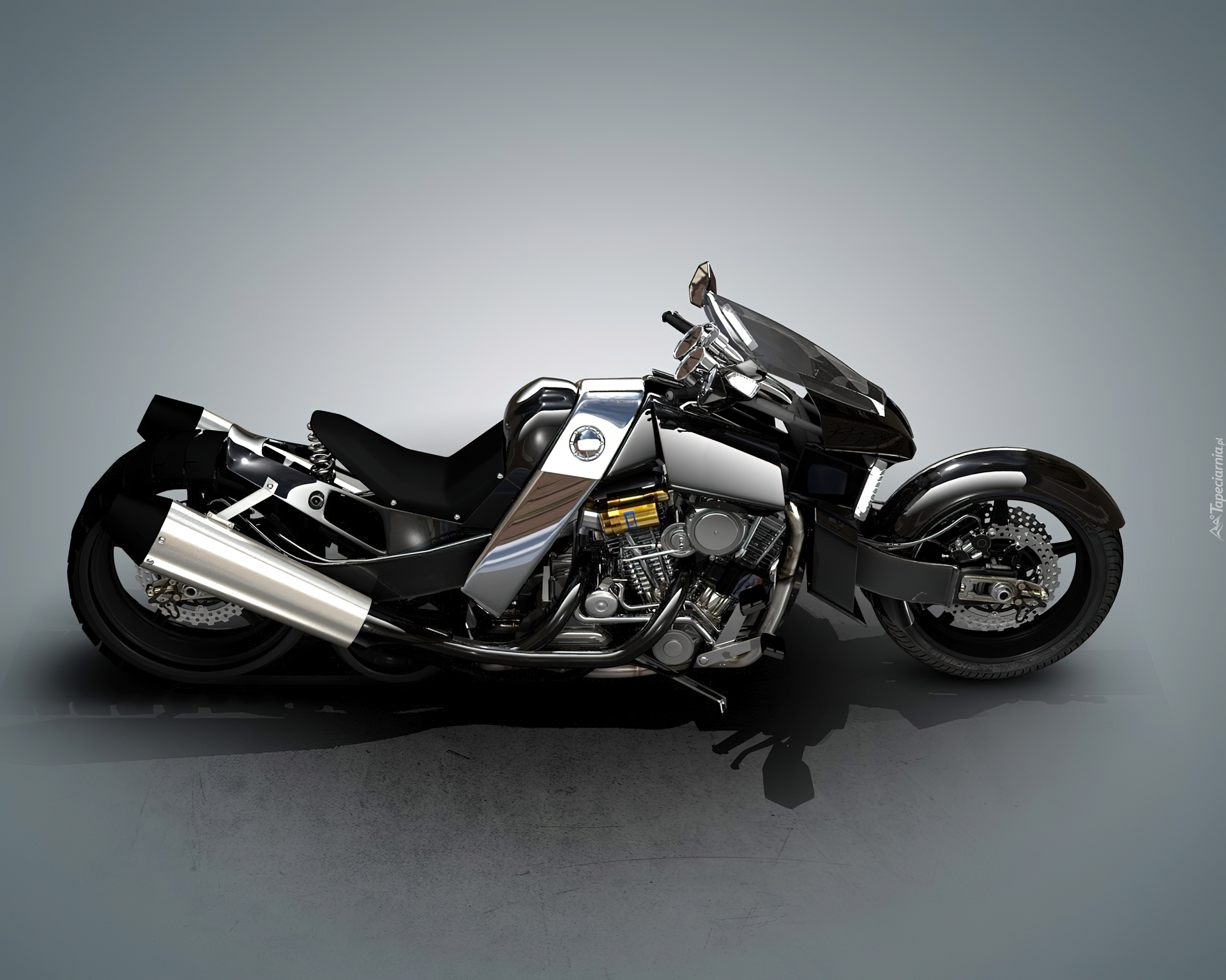 Yamaha V-Max Render Vacuita, Concept