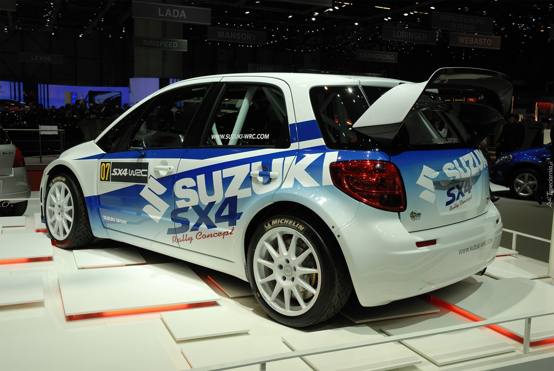 Prezentacja, Suzuki SX4, Rajdowa, Wersja