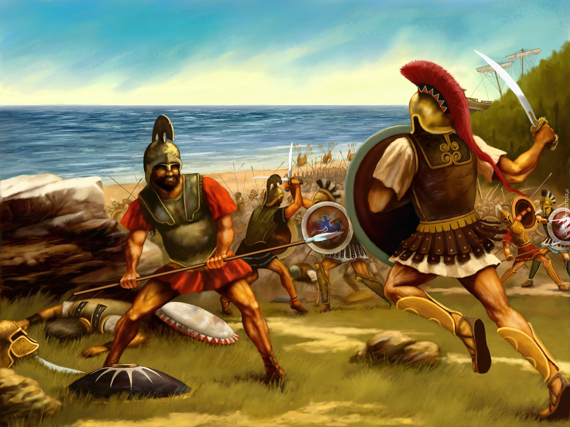 Путь греческого воина. Греция спартанцы. Греческие герои.