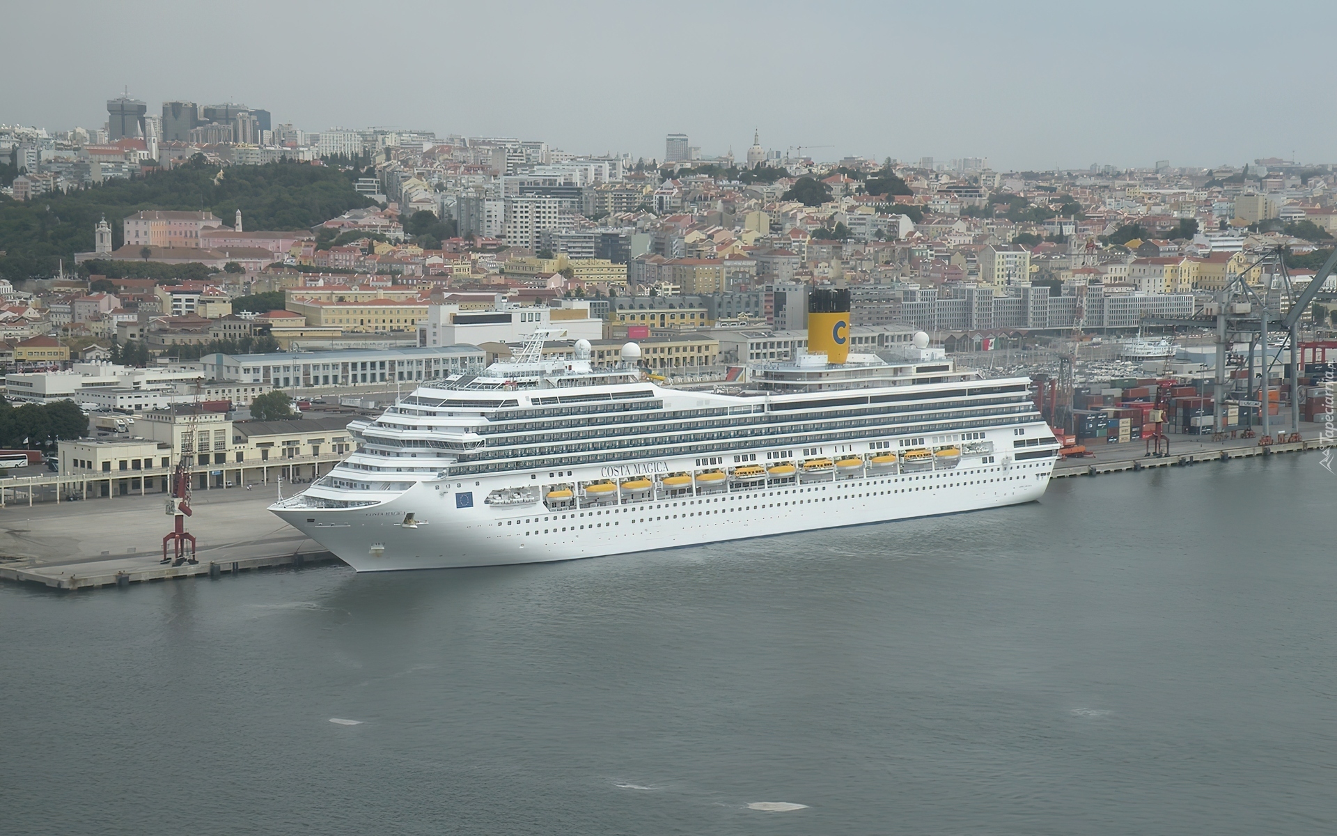 Costa Magica, Port, Lizbona, Portugalia