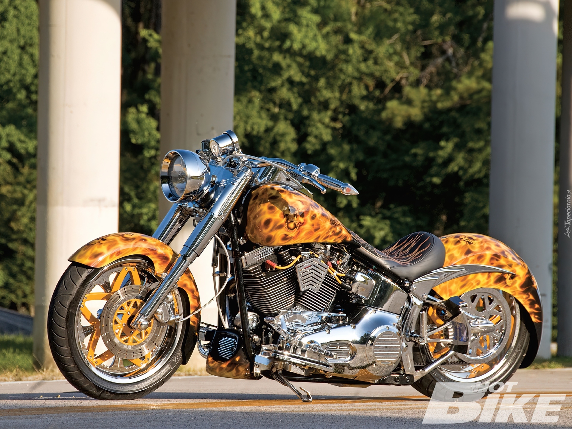 Harley Davidson Fat Boy, Tuning, Stylizacja