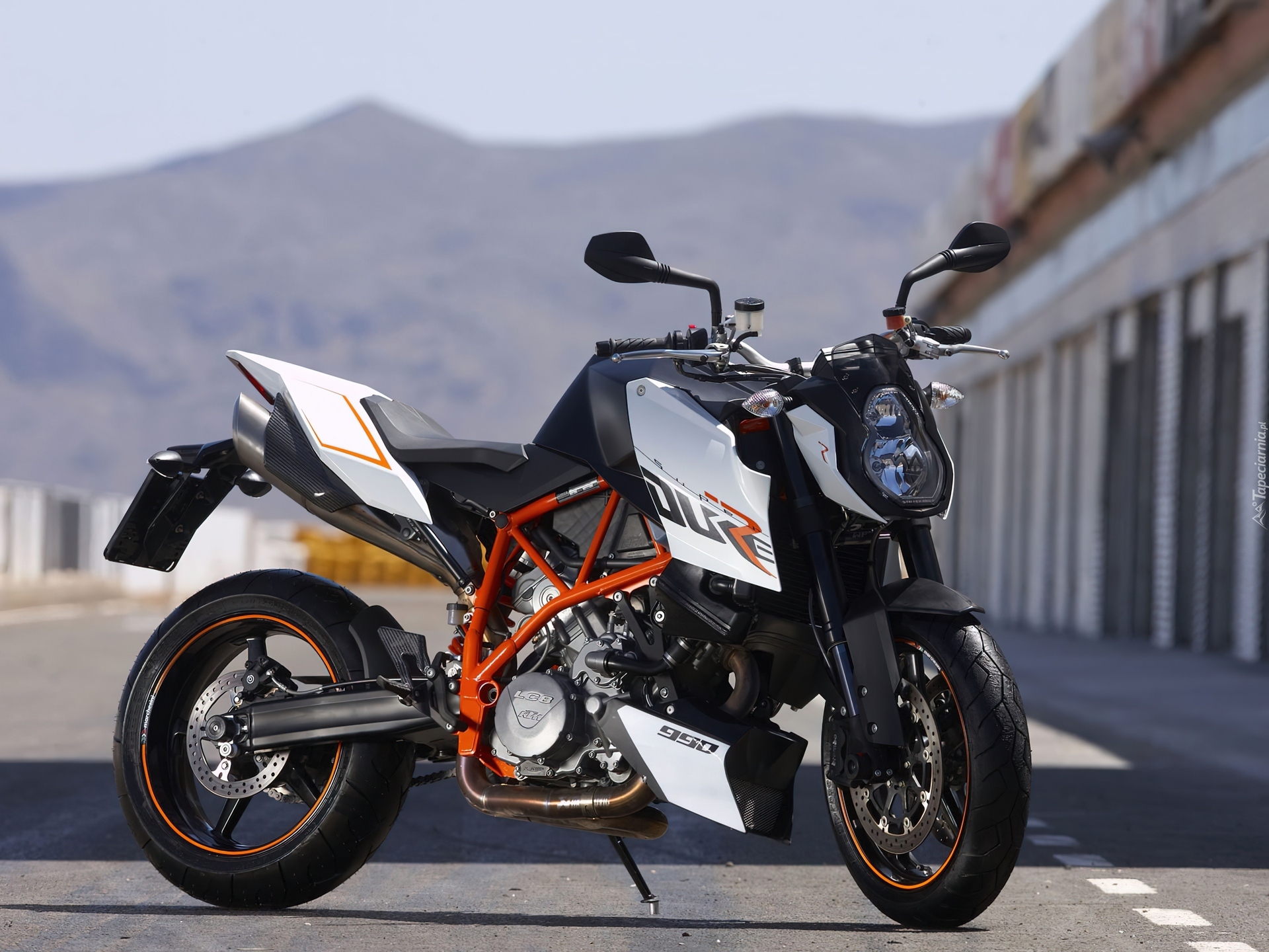 KTM 990 Super Duke R, Pomarańczowa, Rama