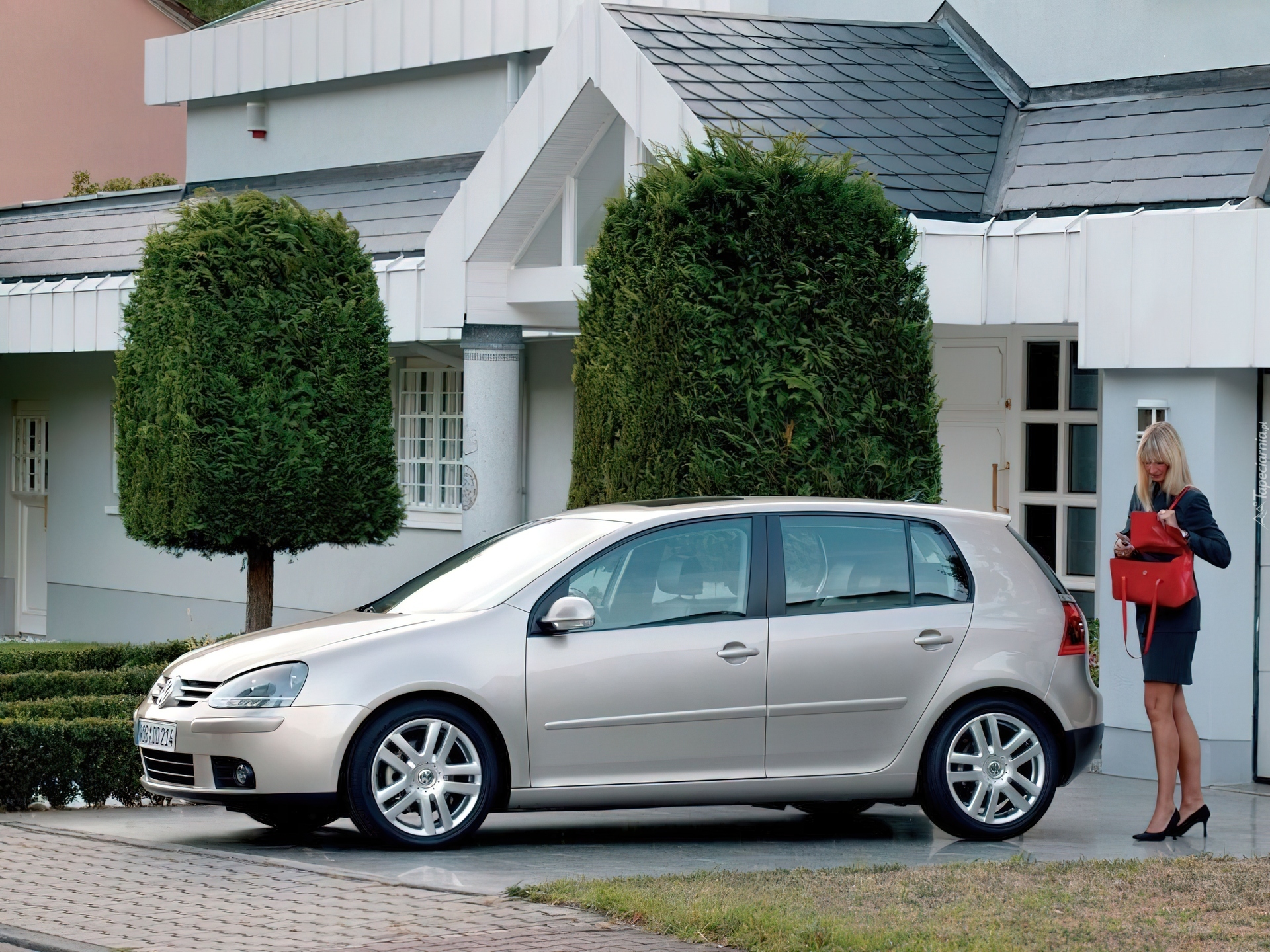 Volkswagen Golf 5, kobieta