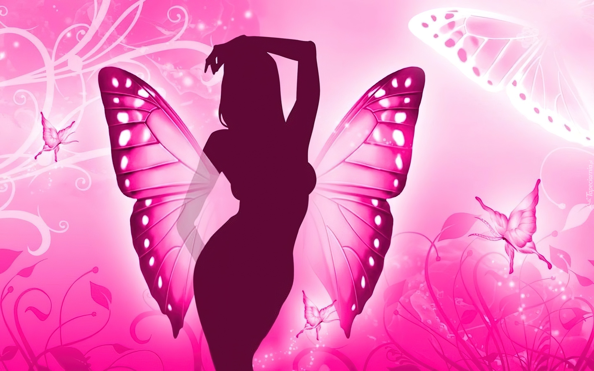 Аватарки с бабочками. Девушка-бабочка. Девушка с крыльями бабочки. Фея - бабочка. Розовые бабочки.