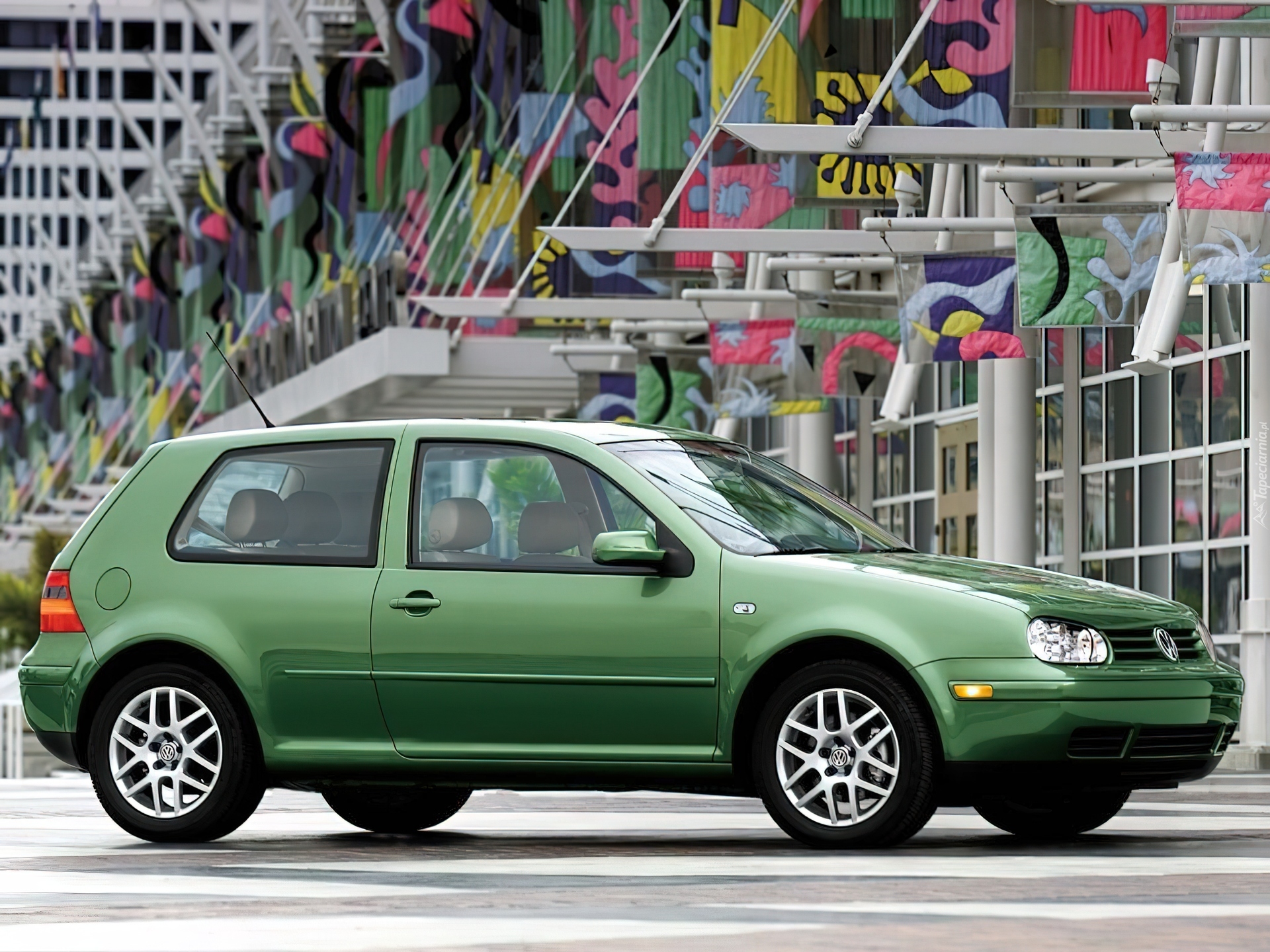 Volkswagen Golf 4, Zielony