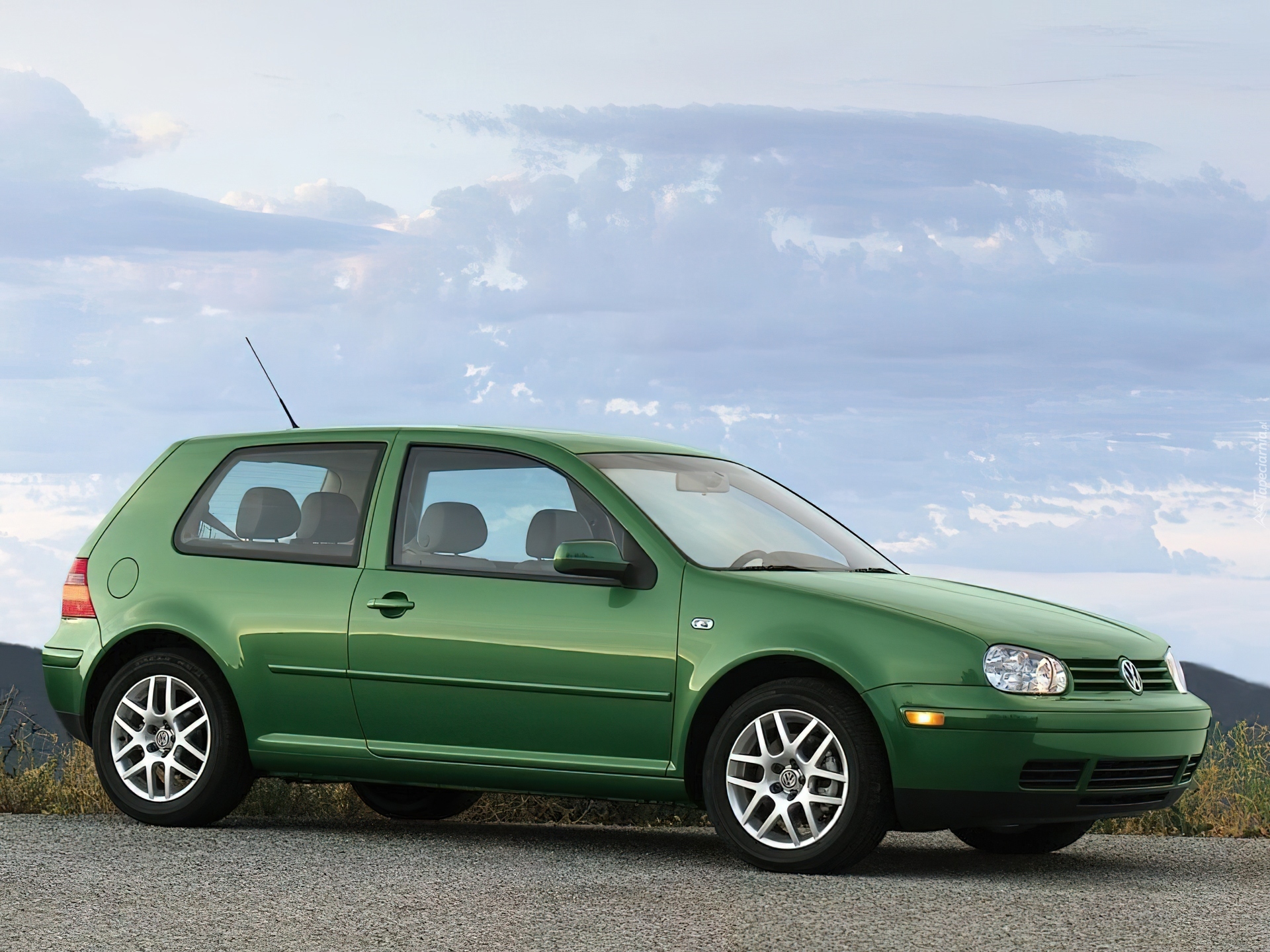 Volkswagen Golf 4, Zielony