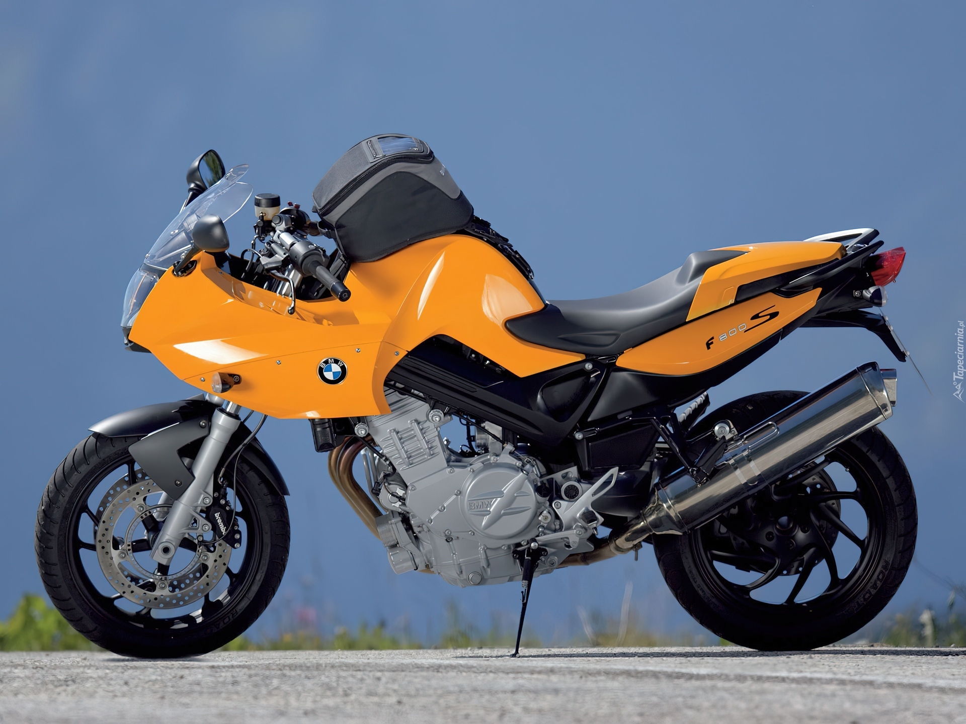 BMW F800S, Torba, Na, Bak