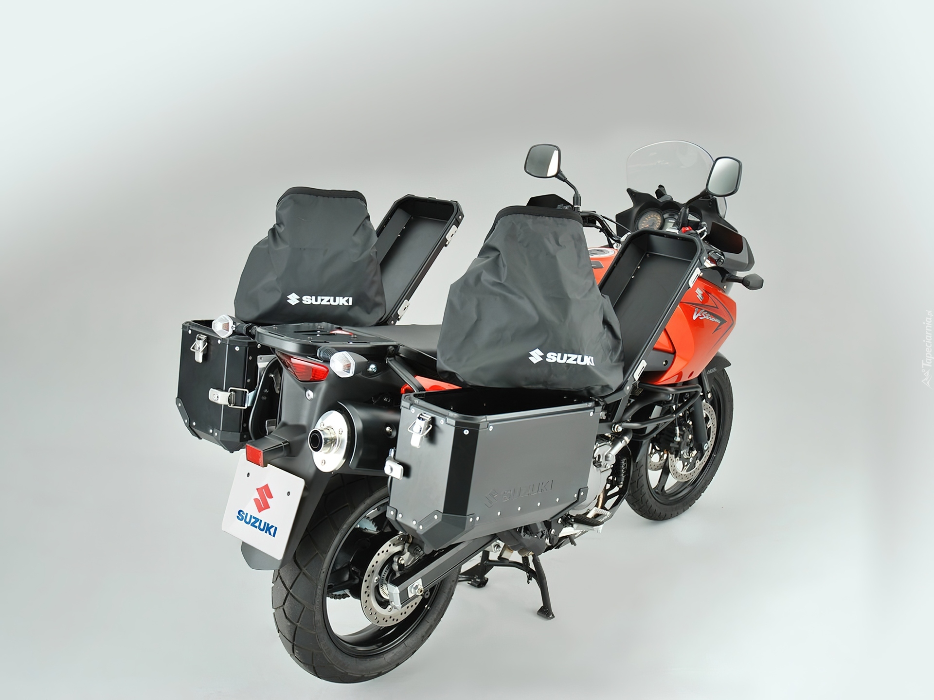 Suzuki DL650 V-Strom, Oryginalne, Sakwy