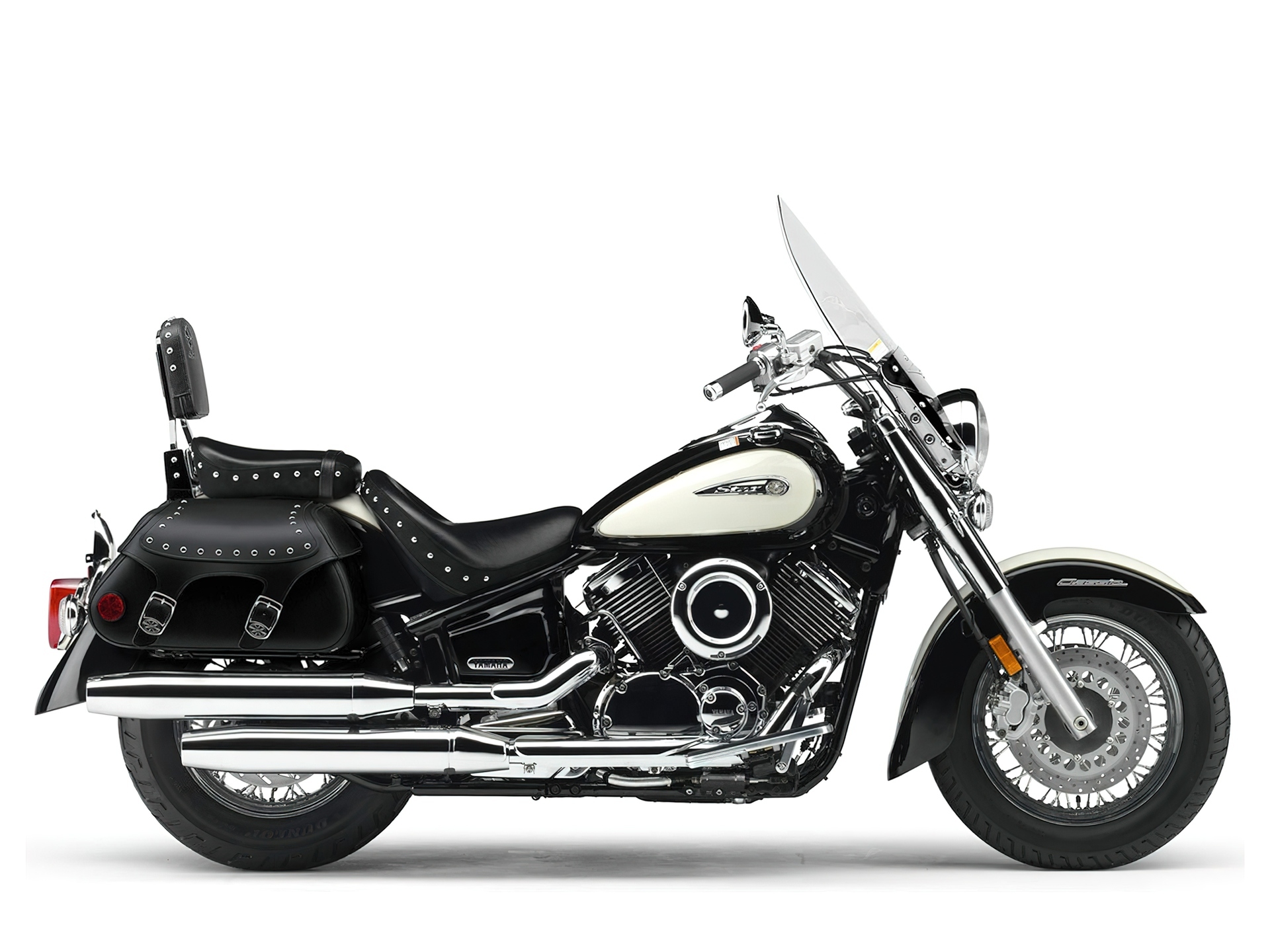 Yamaha V-Star 1100 Silverado, Szyba, Sakwy