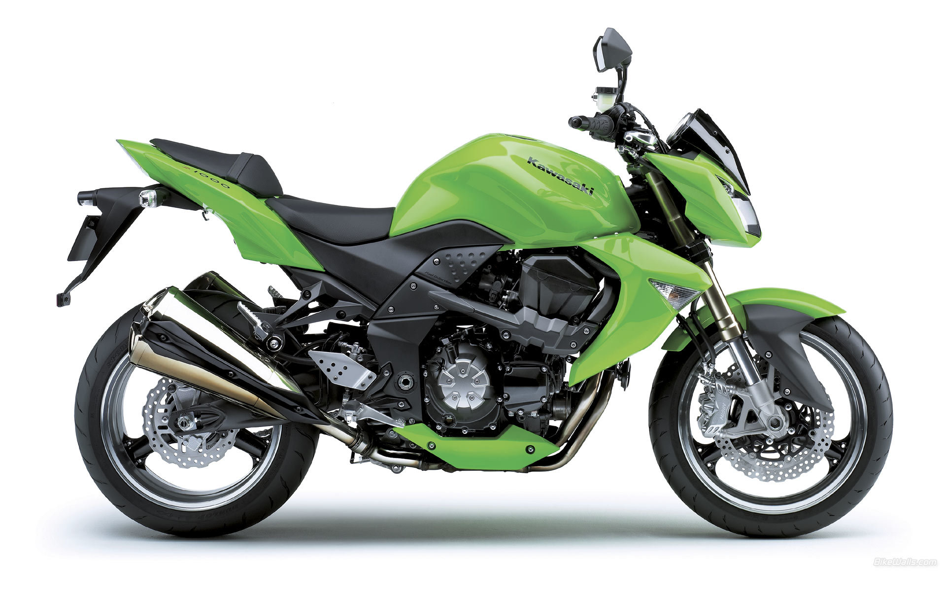 Kawasaki Z1000, Układ, Wydechowy