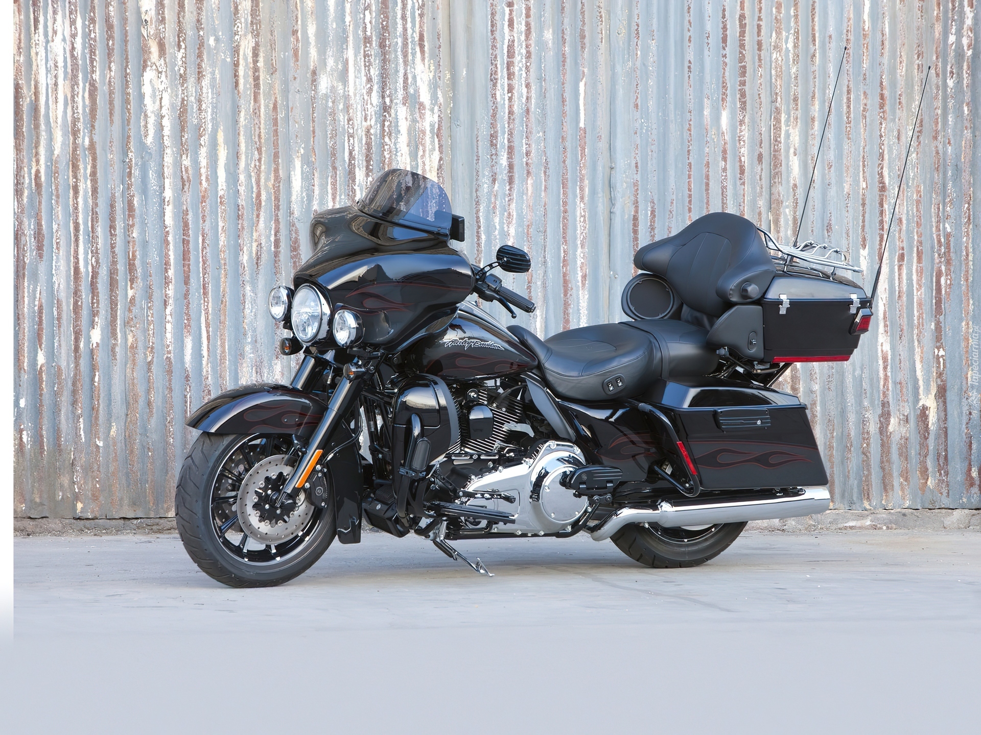 Harley Davidson Ultra Classic Electra Glide, Fotel, Pasażera