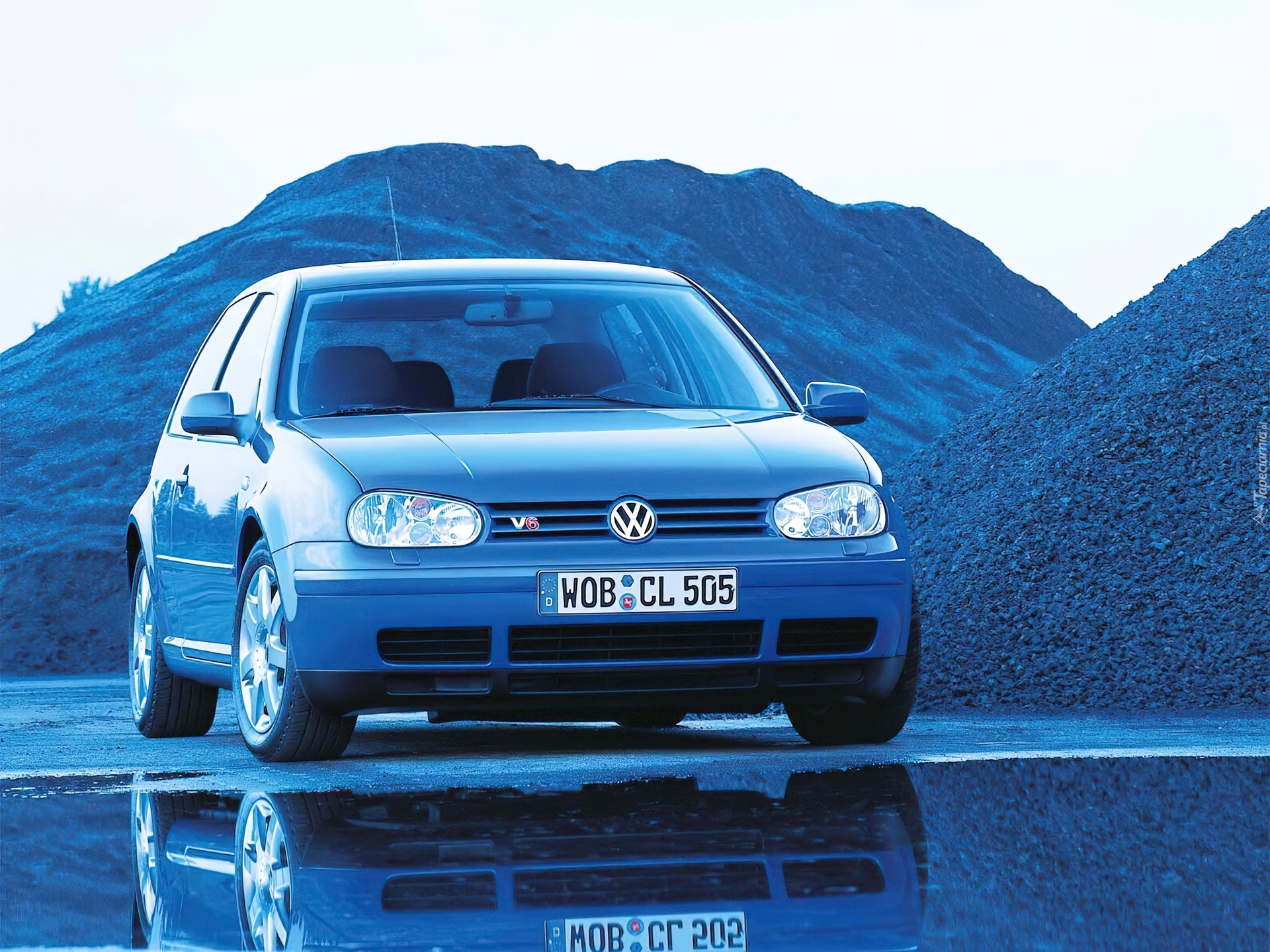 Golf 4, Niebieski, V6