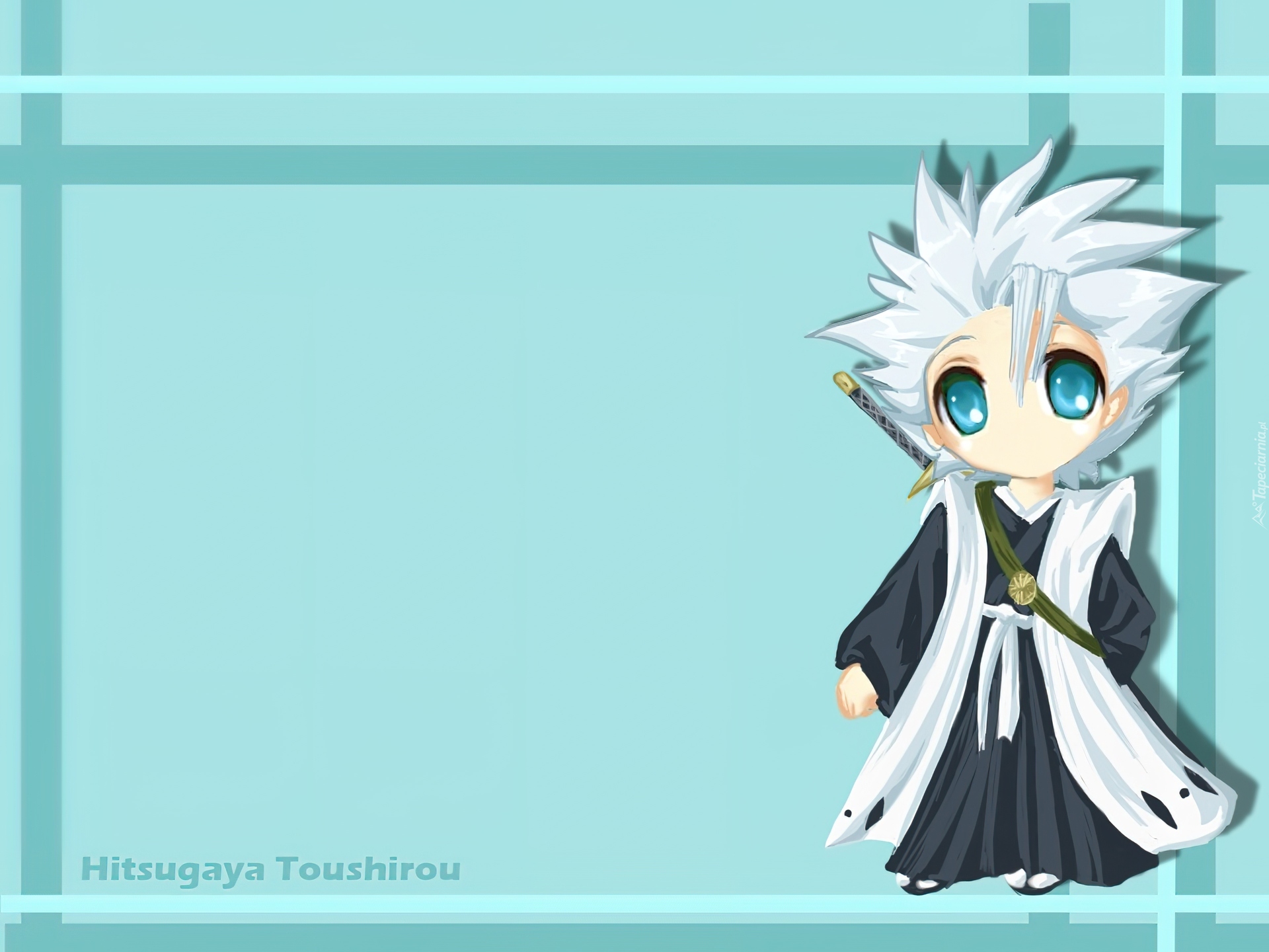 Mały, Toshiro, Karykatura, Chibi