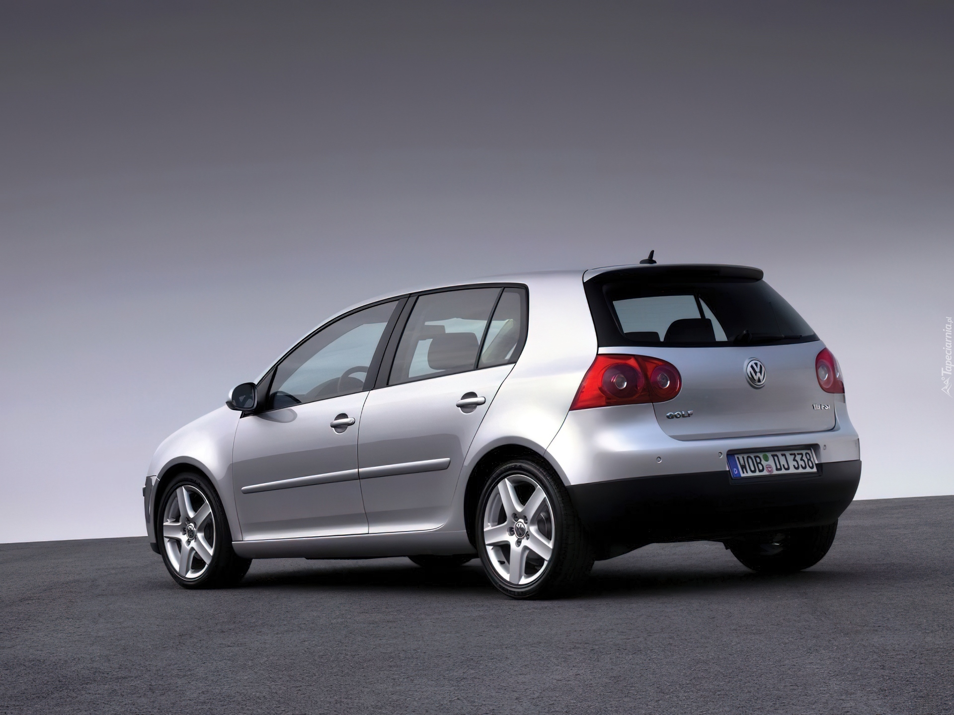 Golf 5, Srebrny, Alufelgi