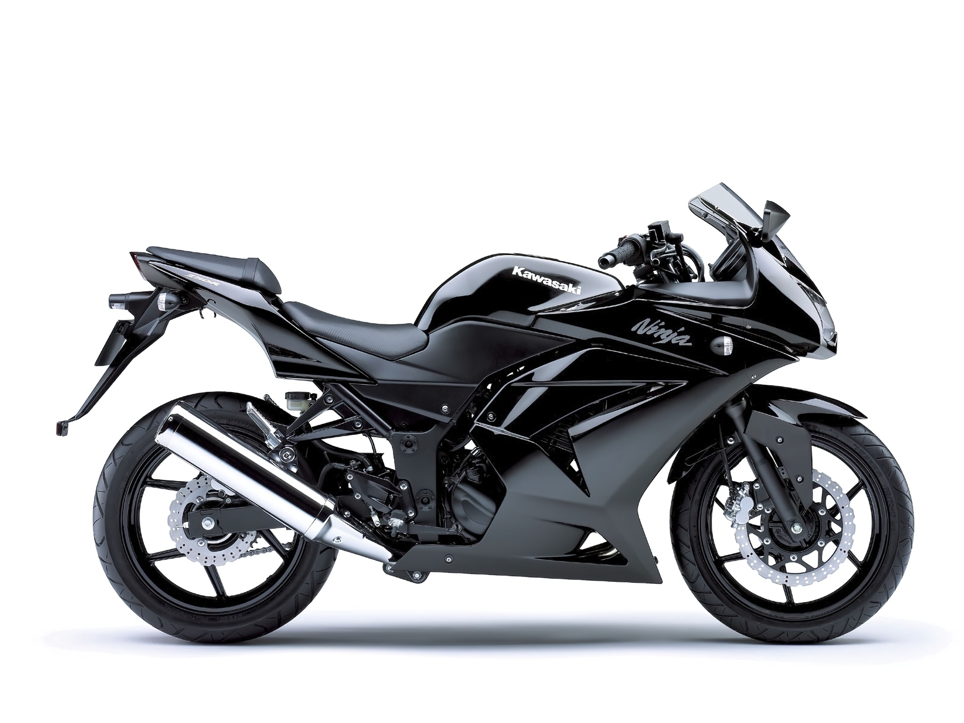 Kawasaki Ninja 250R, Mocowanie, Tablicy