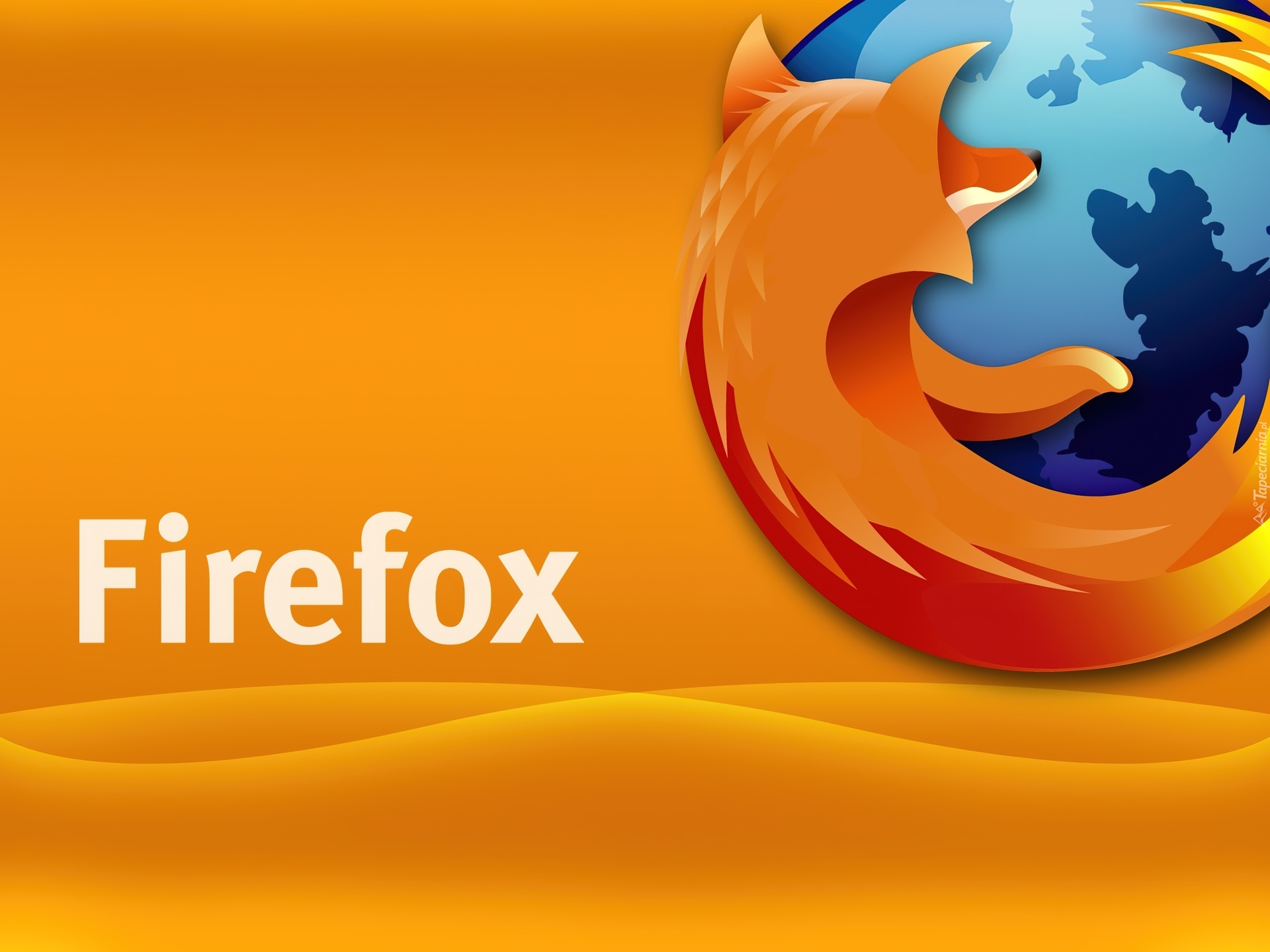 Firefox, Pomarańczowe, Tło