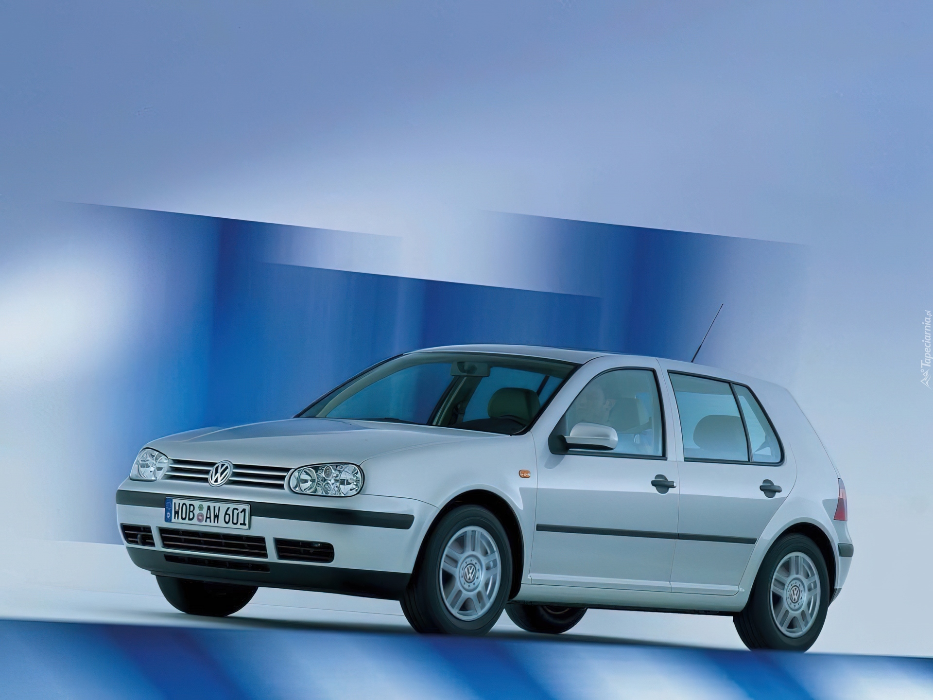 Volkswagen Golf 4, Srebrny