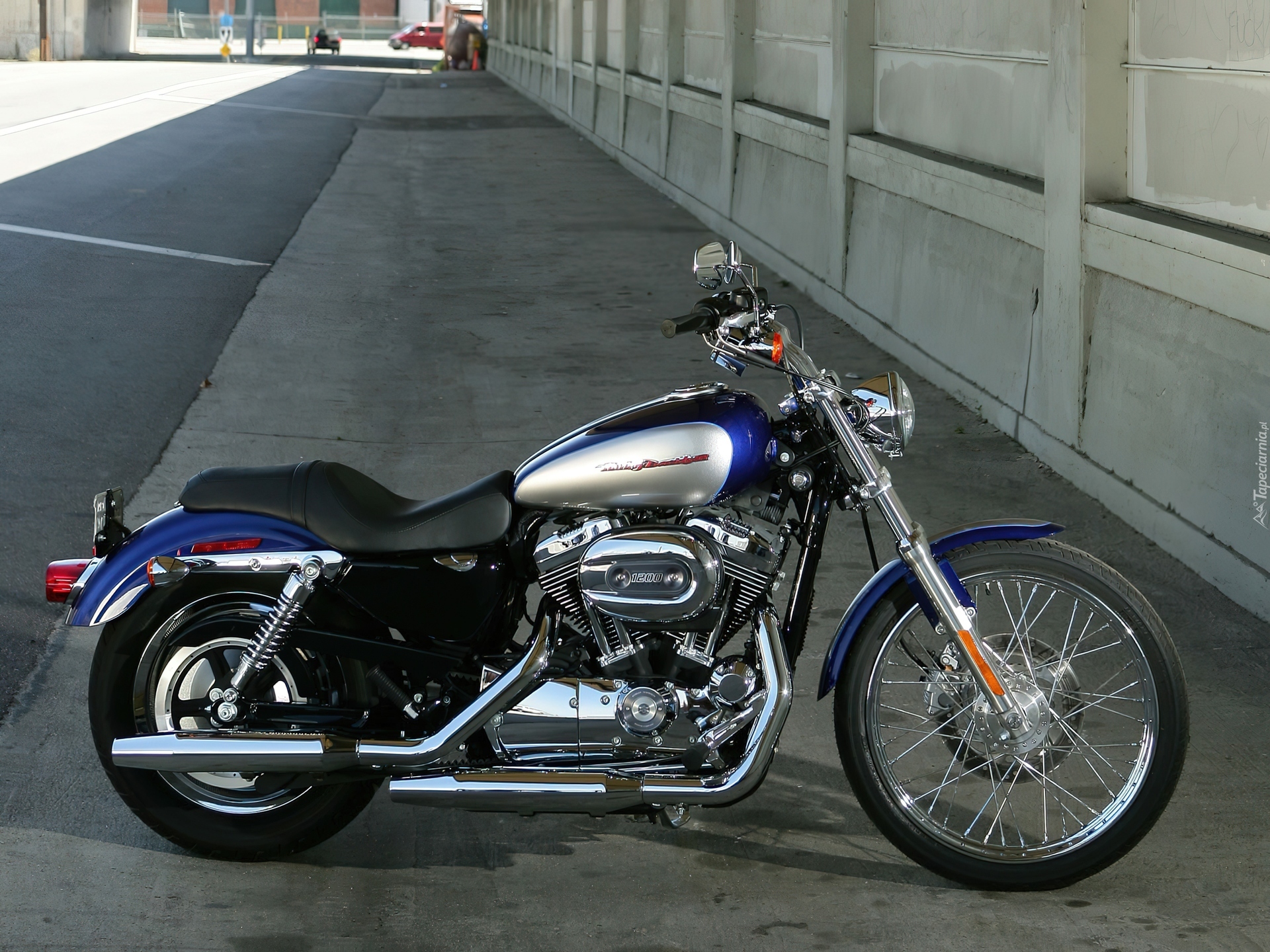 Harley Davidson XL1200C Sportster, Koła, Szprychowe