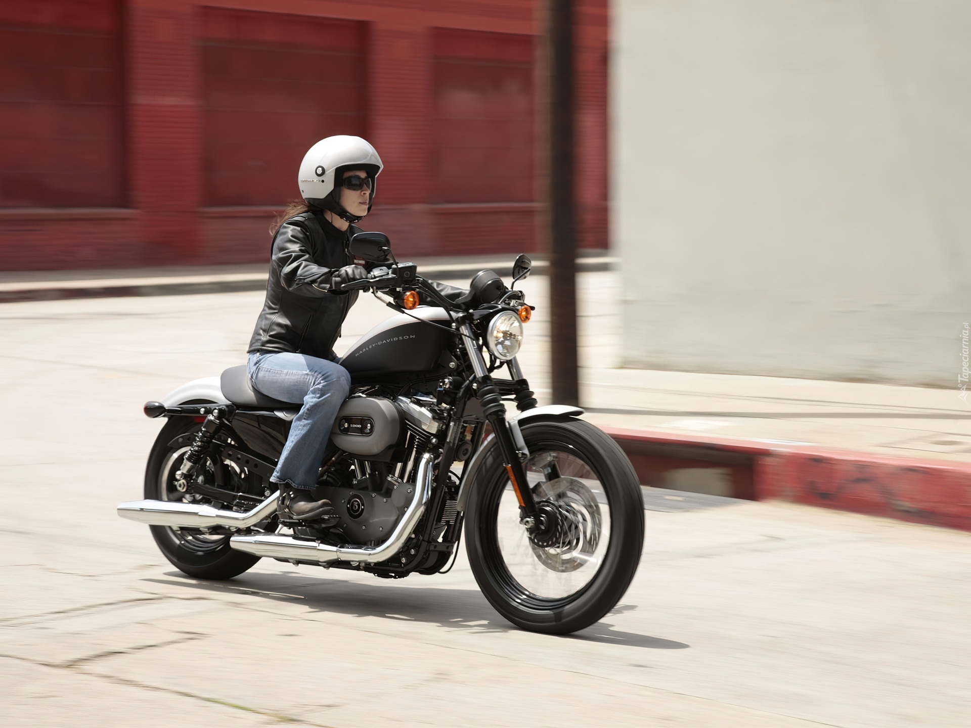 Harley Davidson XL1200N Nightster, Motocyklistka