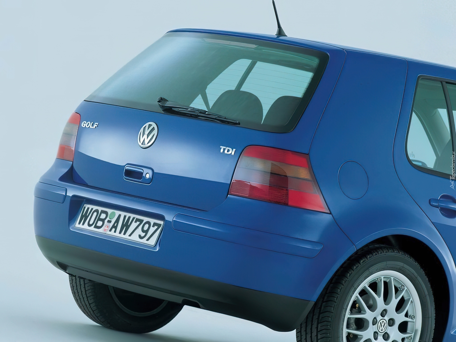 Volkswagen Golf 4, Tył