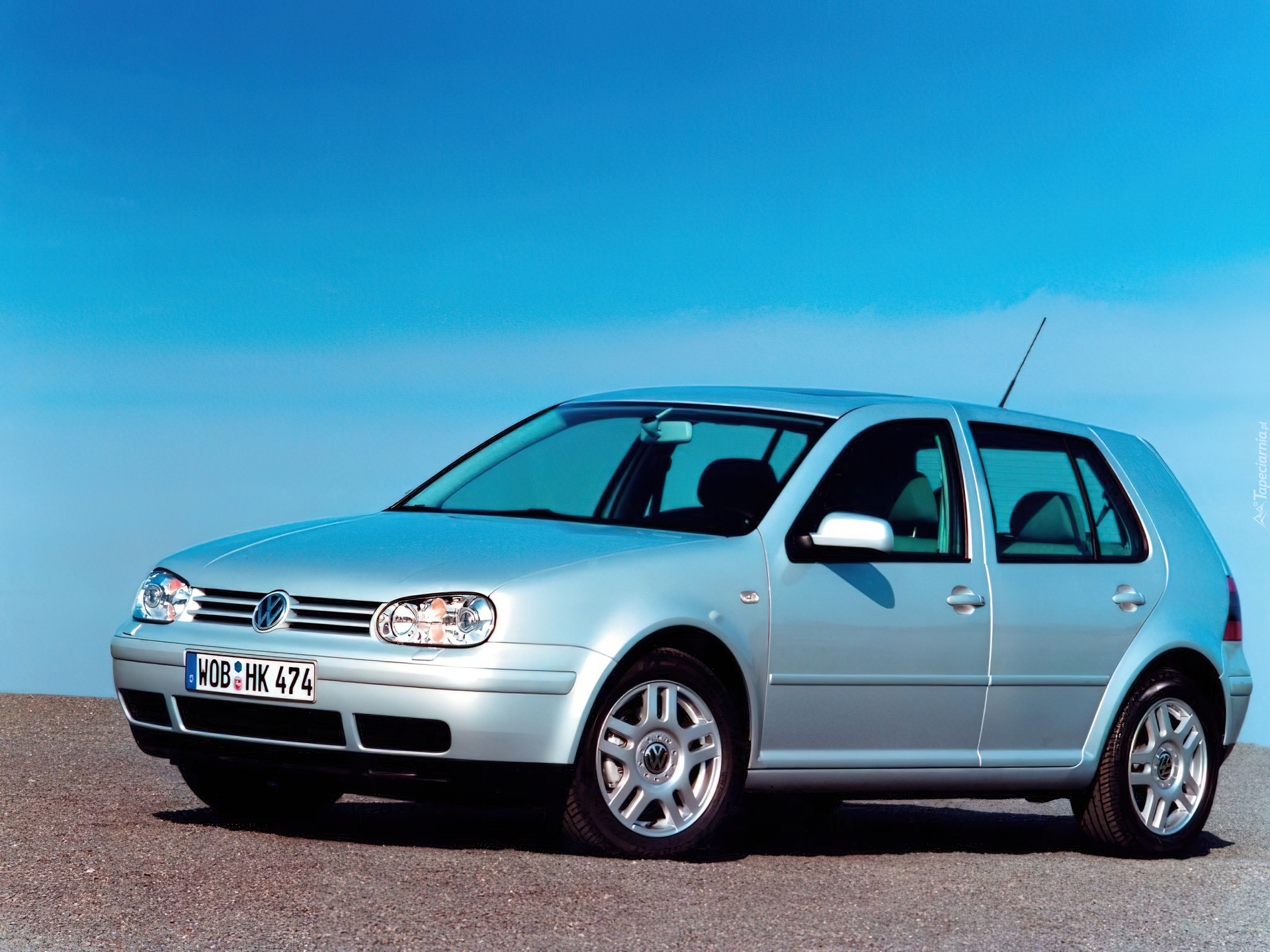 Volkswagen Golf 4, Srebrny