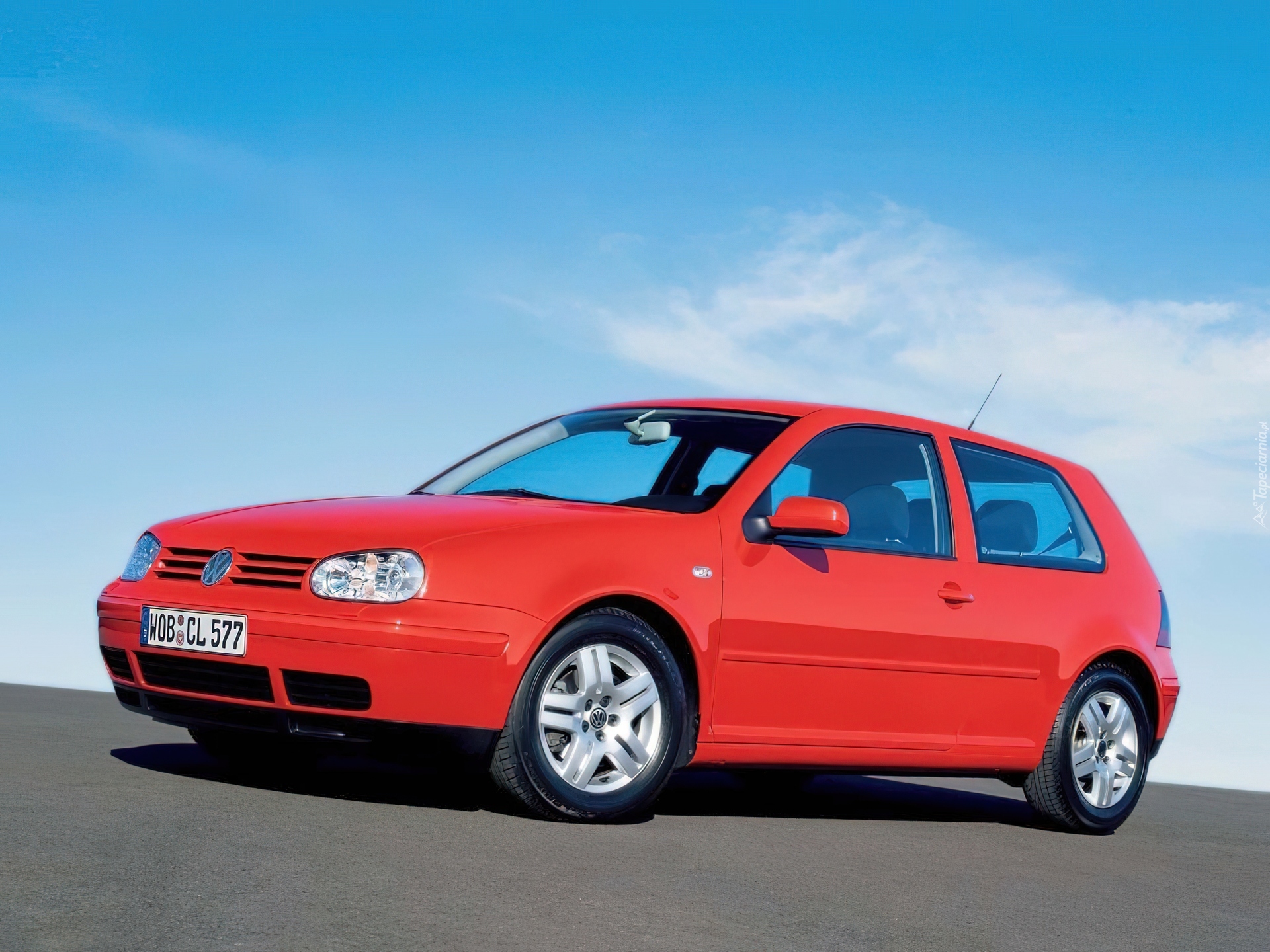 Volkswagen Golf 4, Czerwony