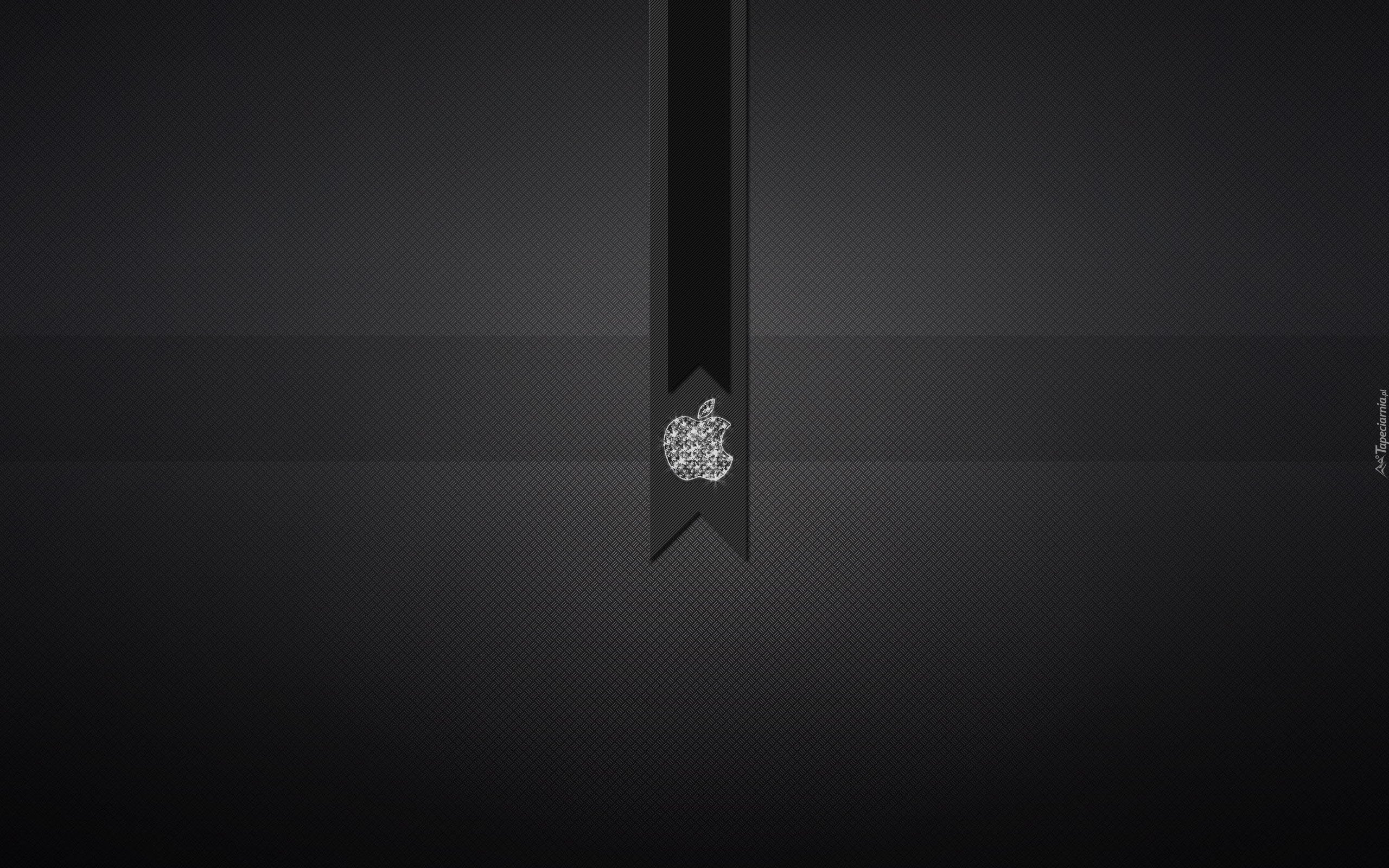 Apple, Hardware, Logo, Tło, Czarne